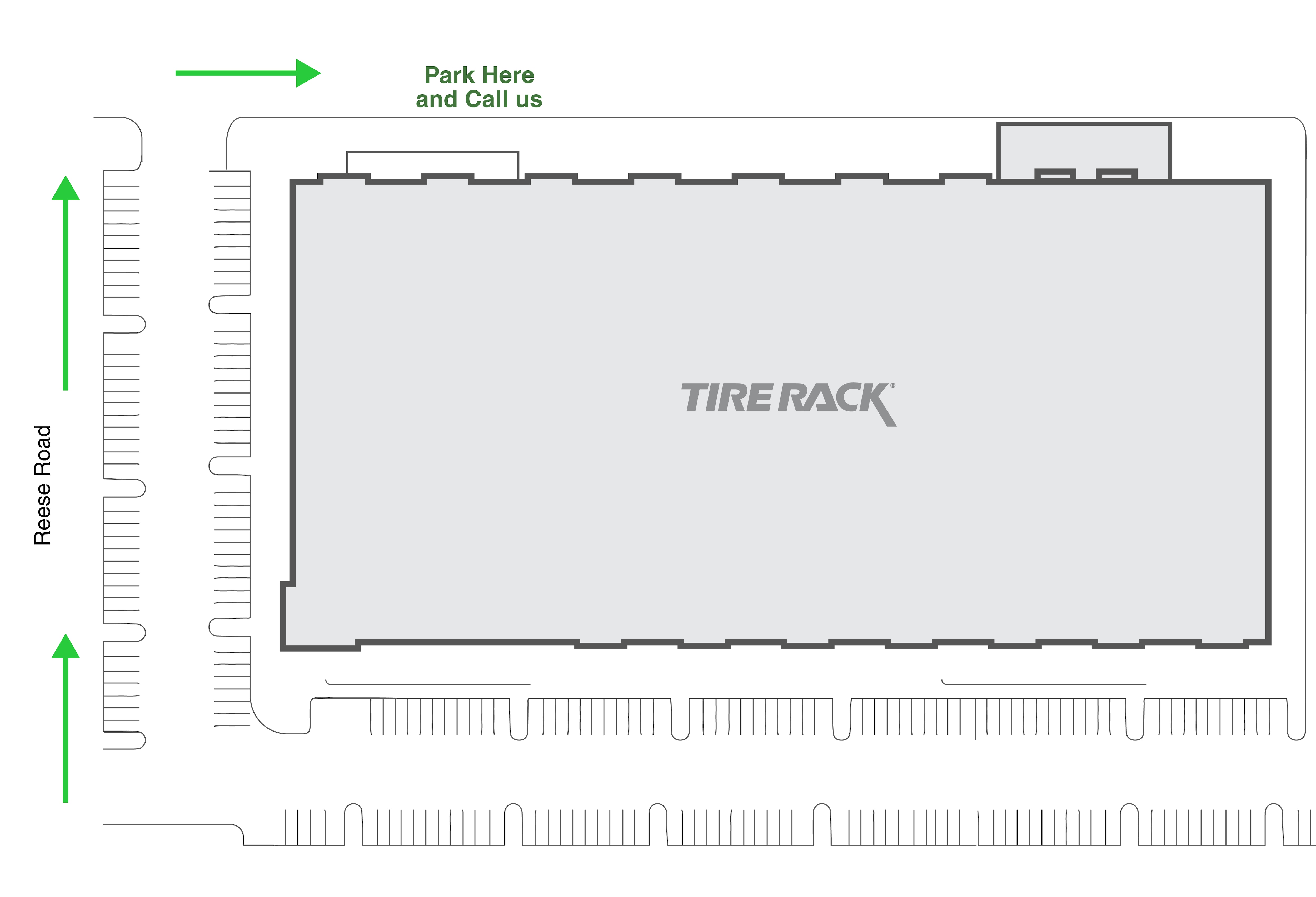 California Distribution Center Order Pick-Up Map