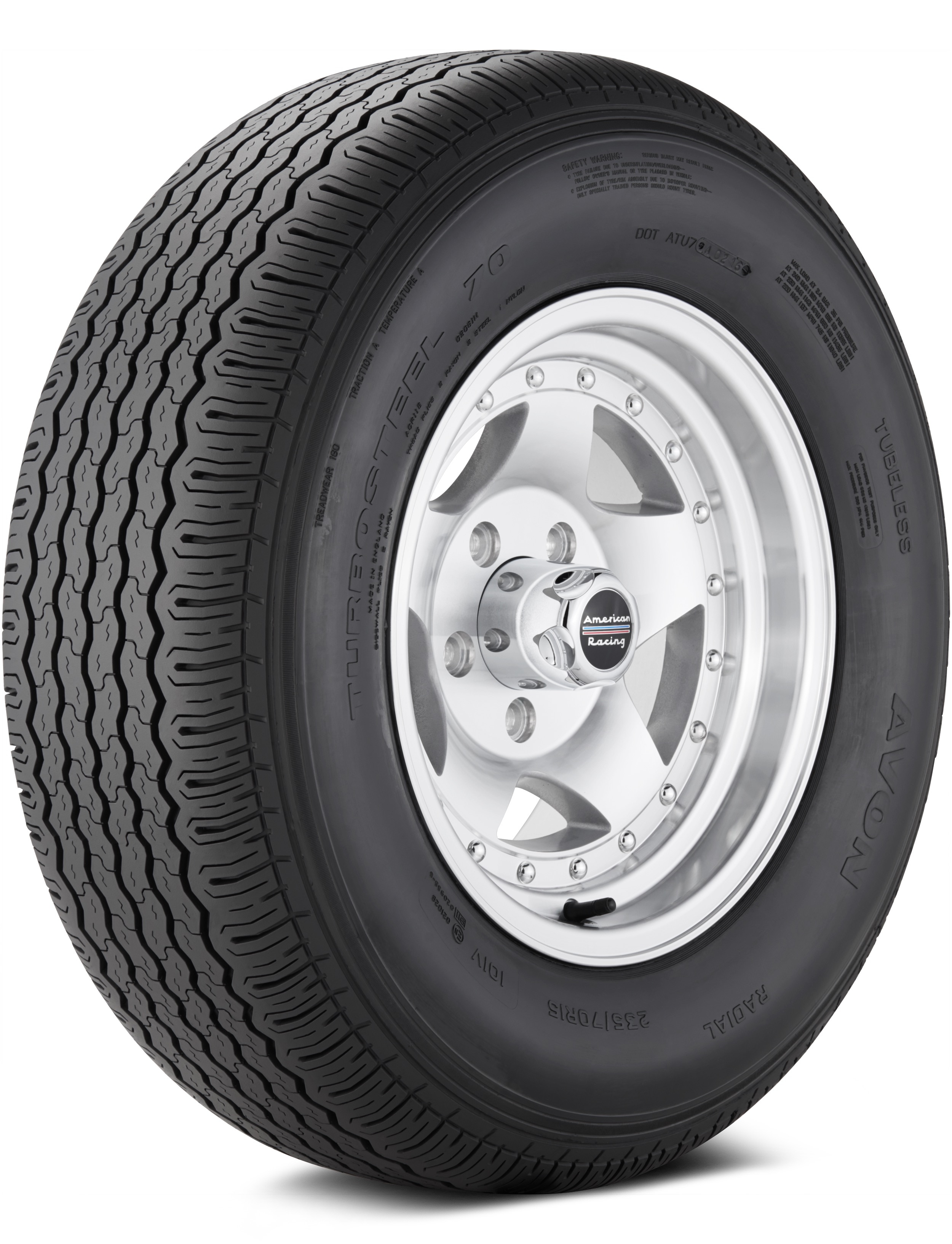 Avon Turbosteel 70 235/70-15 101V Grand Touring Summer Tire 325003006
