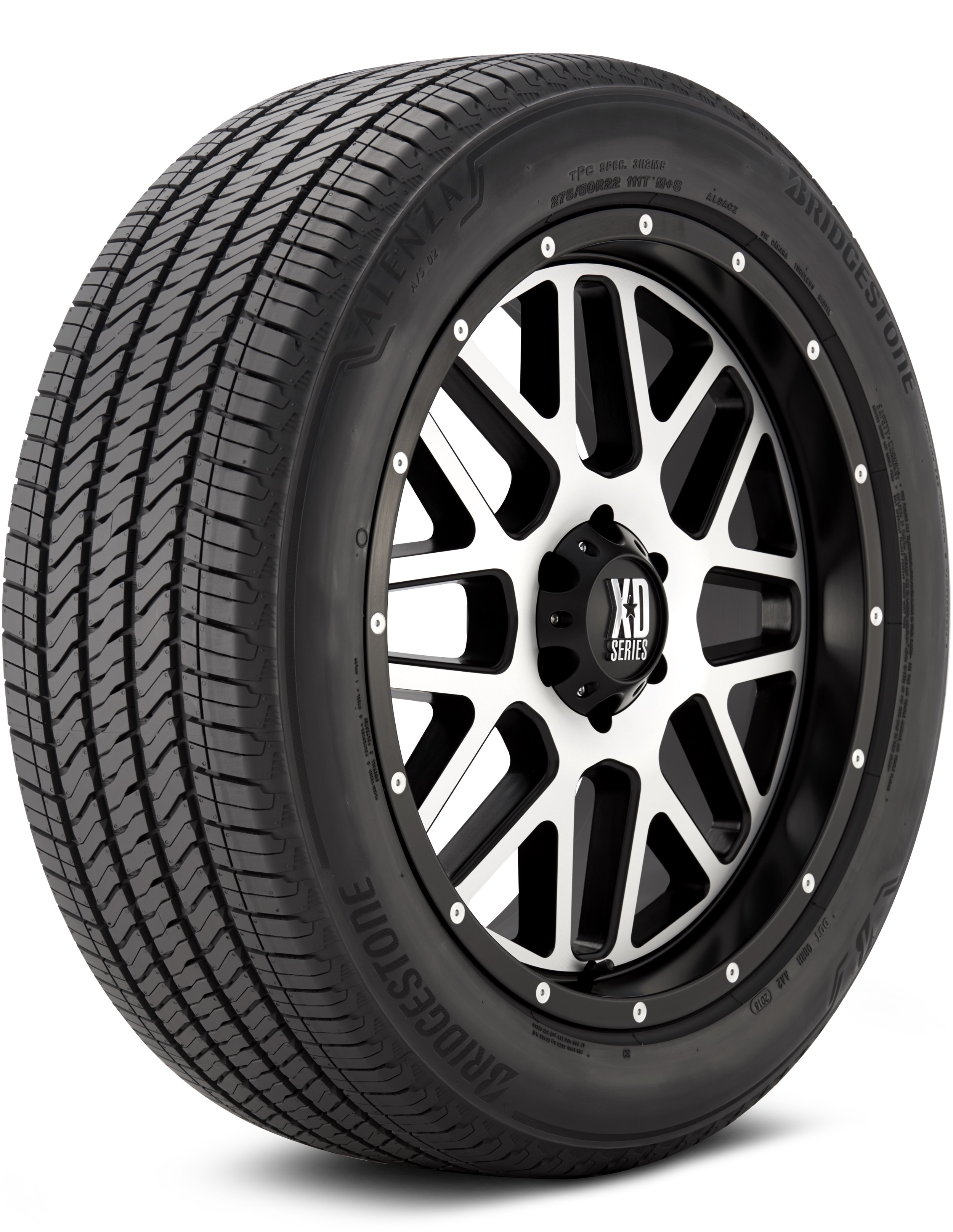 Bridgestone Alenza A/S 02 255/60-19 109H Crossover/SUV Touring All-Season Tire 012607