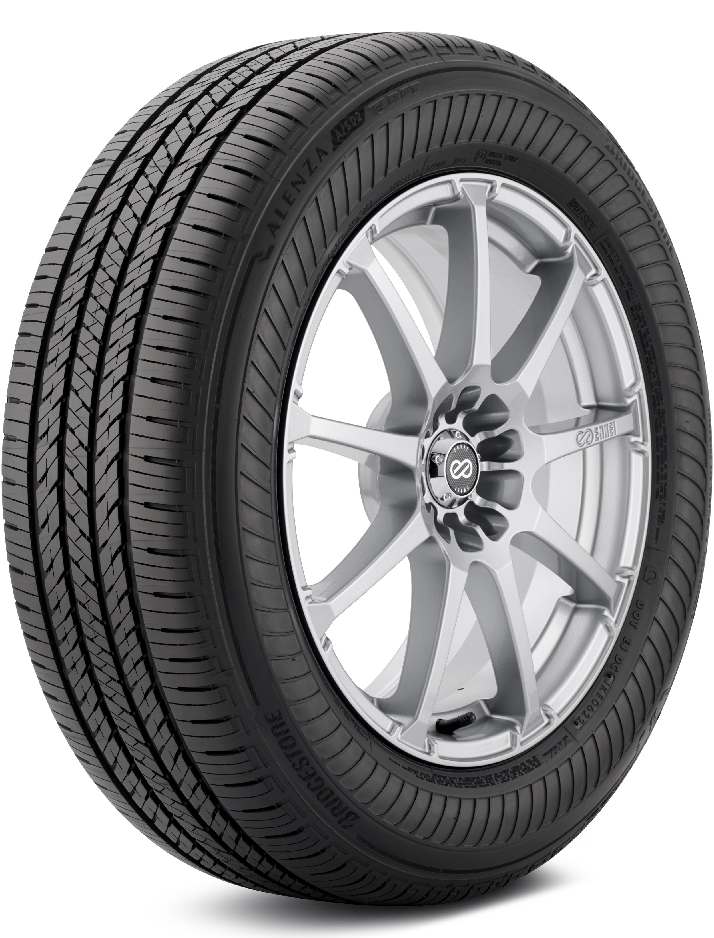 Bridgestone Alenza A/S 02 RFT 235/60-18 103H Crossover/SUV Touring All-Season Tire 012165