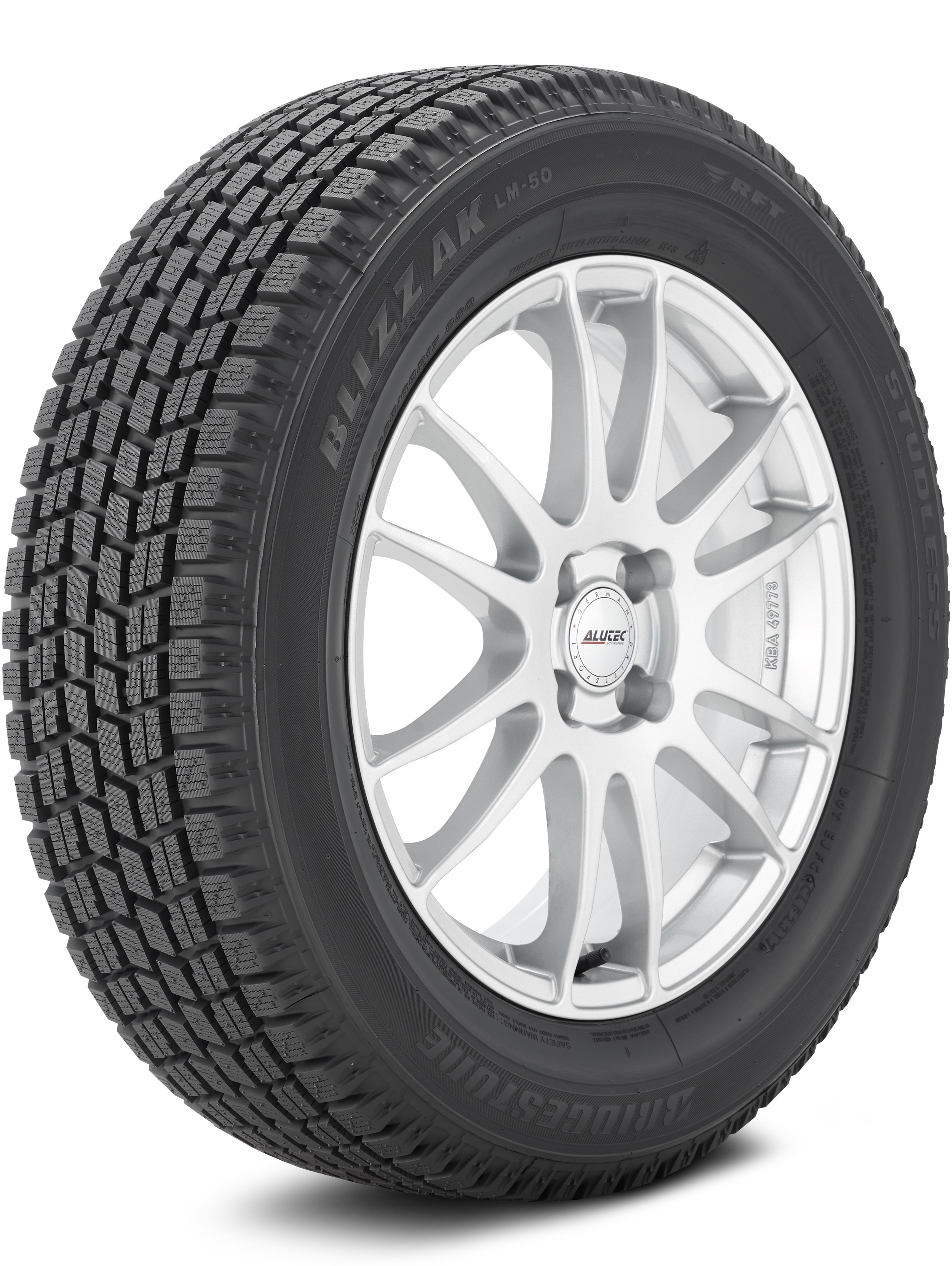 Bridgestone Blizzak LM-50 RFT 225/60-17 98Q Studless Ice & Snow Tire 059424