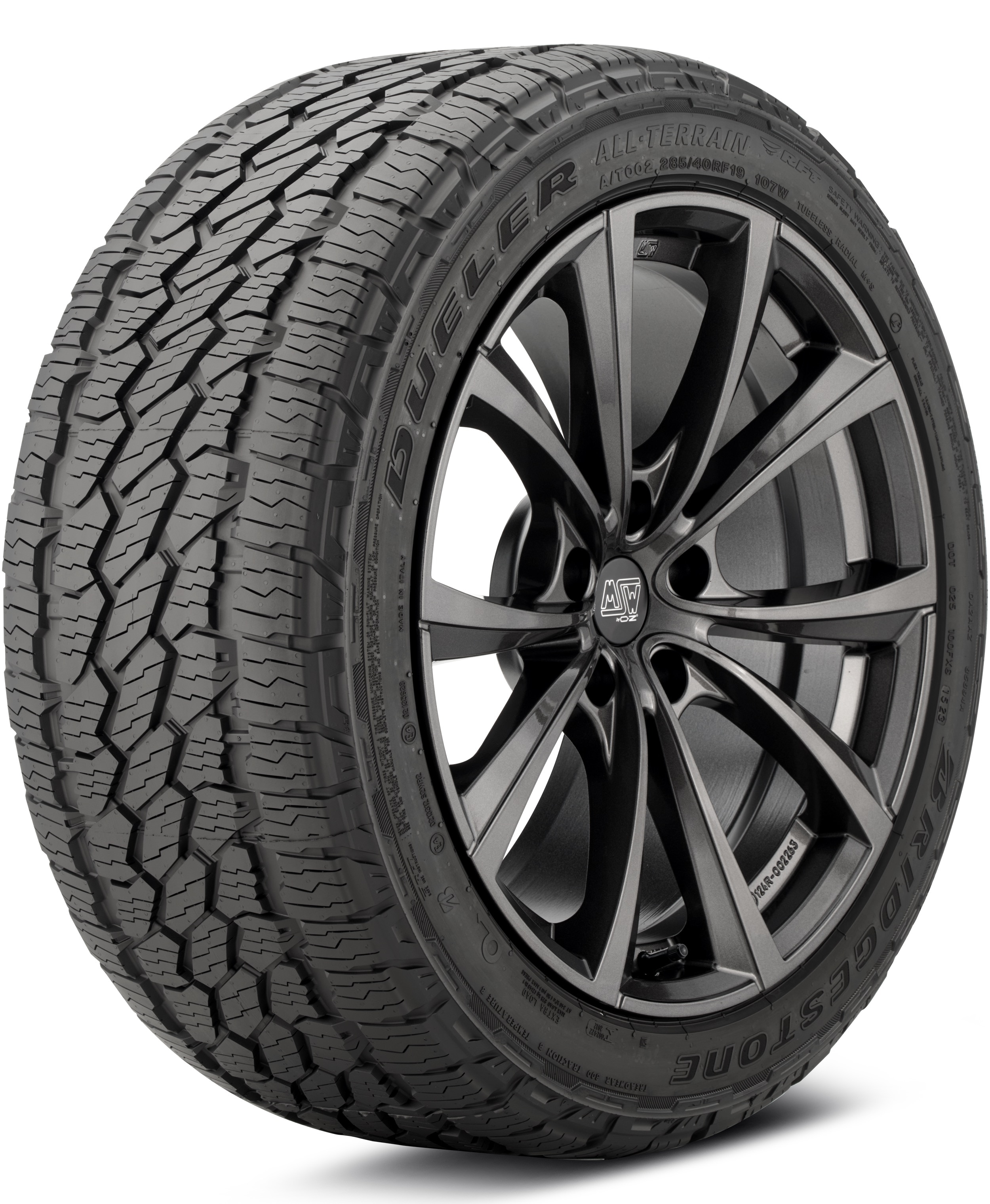 Bridgestone Dueler All-Terrain AT002 RFT 235/40ZR19 XL 96W On-Road All-Terrain Tire 014836