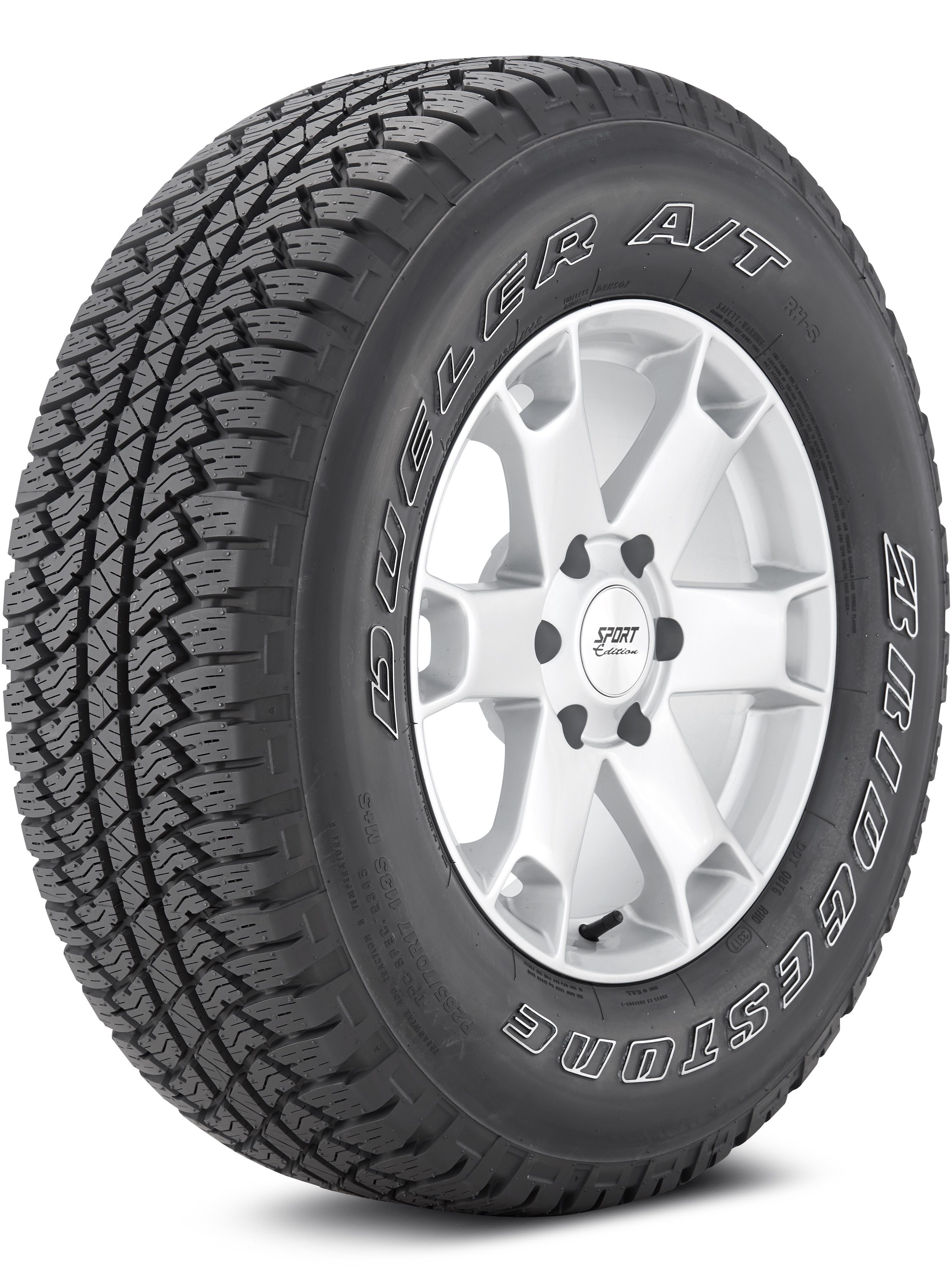 Bridgestone Dueler A/T RH-S 255/70-18 112S On-Road All-Terrain Tire 057945
