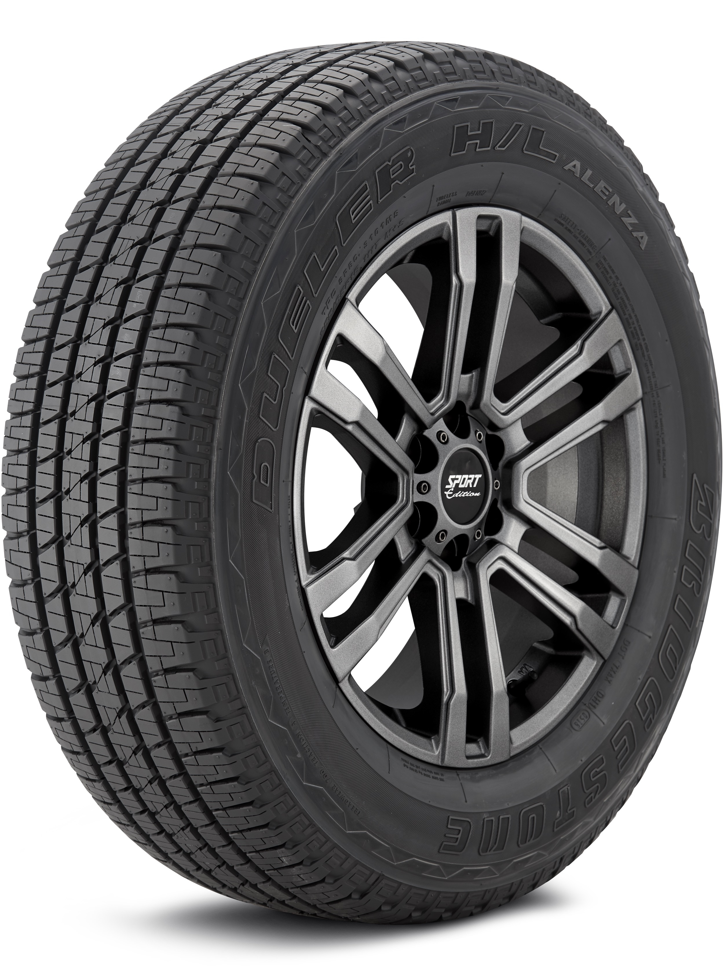 Bridgestone Dueler H/L Alenza 275/55-20 113T Crossover/SUV Touring All-Season Tire 000863