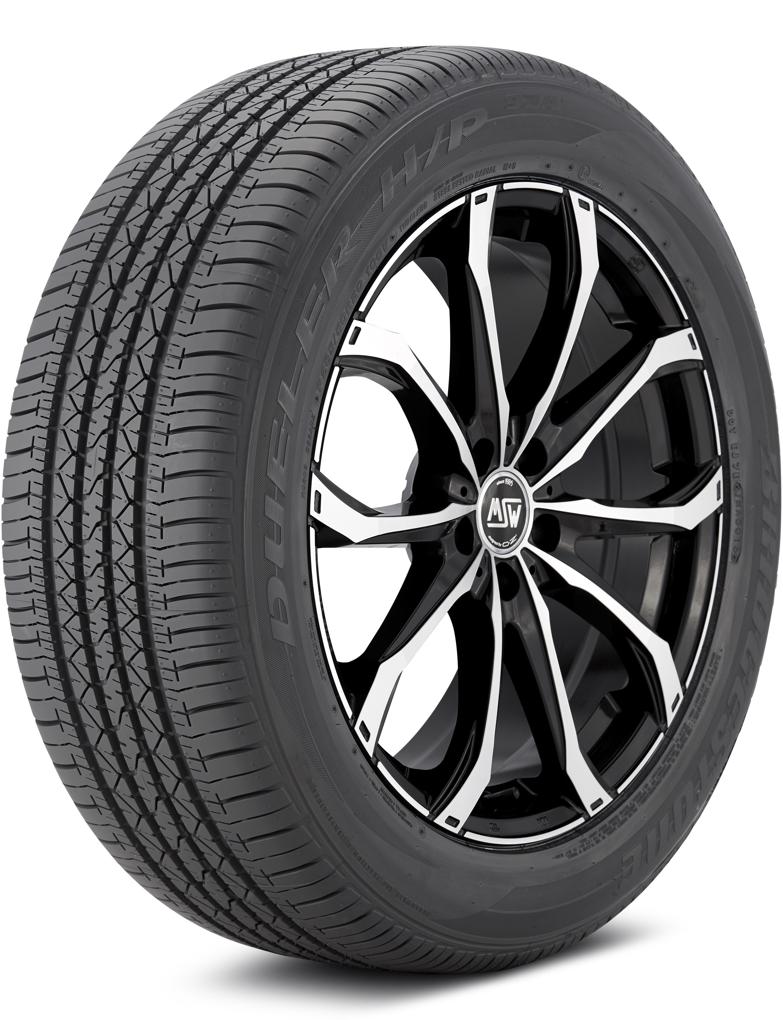 Bridgestone Dueler H/P 92A 265/50-20 106V Highway All-Season Tire 126812