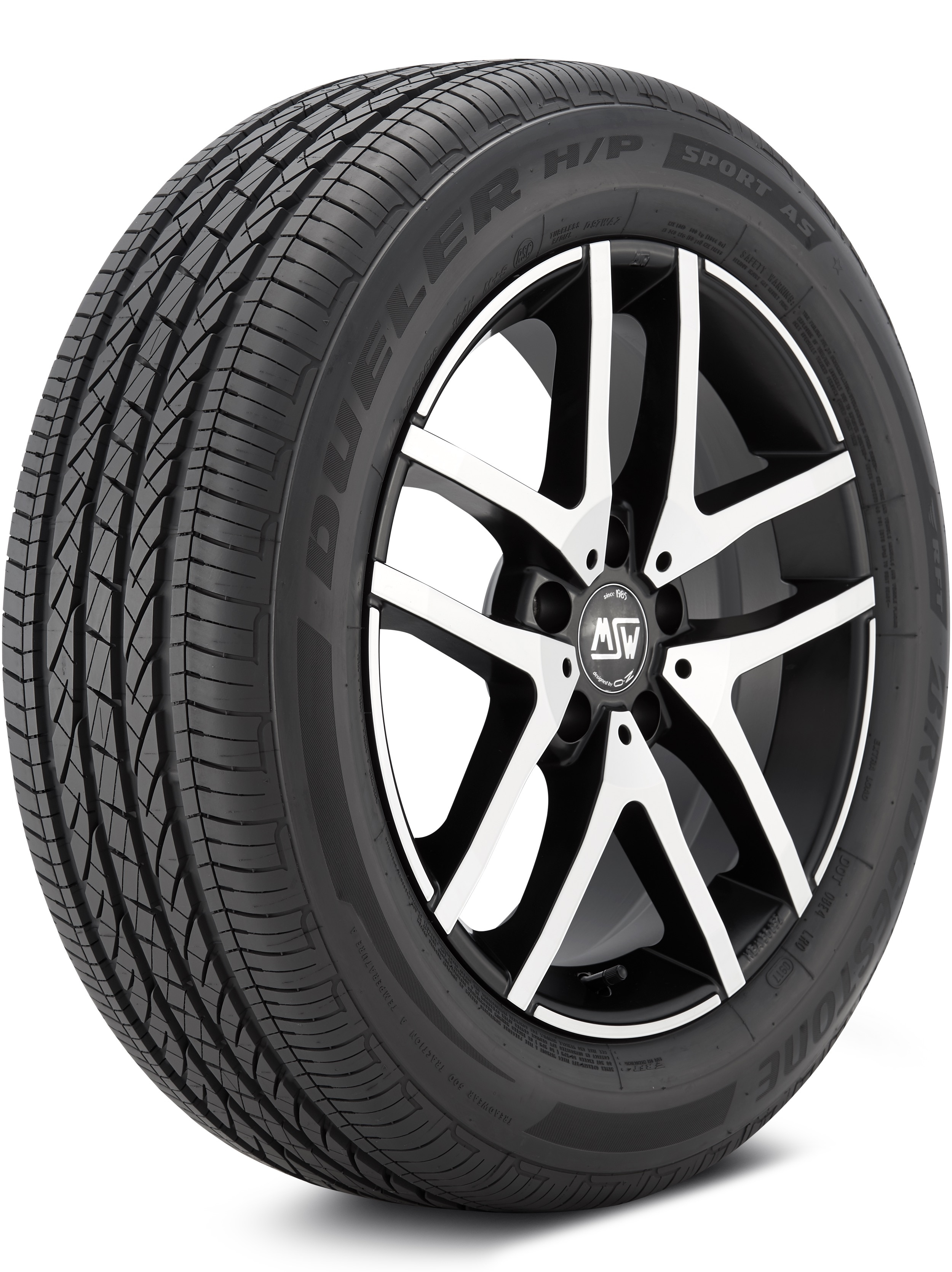 Bridgestone Dueler H/P Sport AS RFT 225/60-18 XL 104H Crossover/SUV Touring All-Season Tire 004743