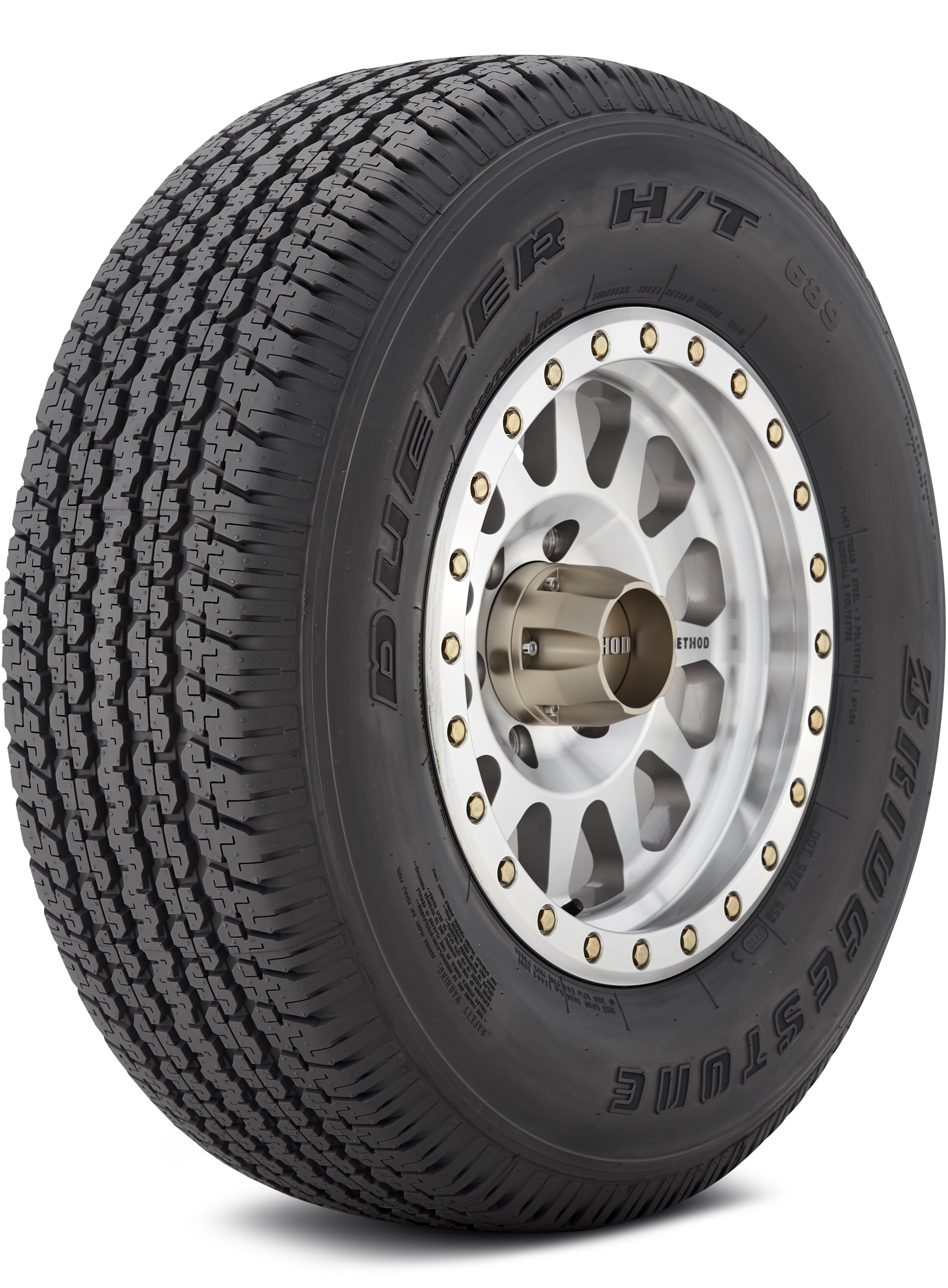 Bridgestone Dueler H/T D689 265/70-16 111S Highway All-Season Tire 092061