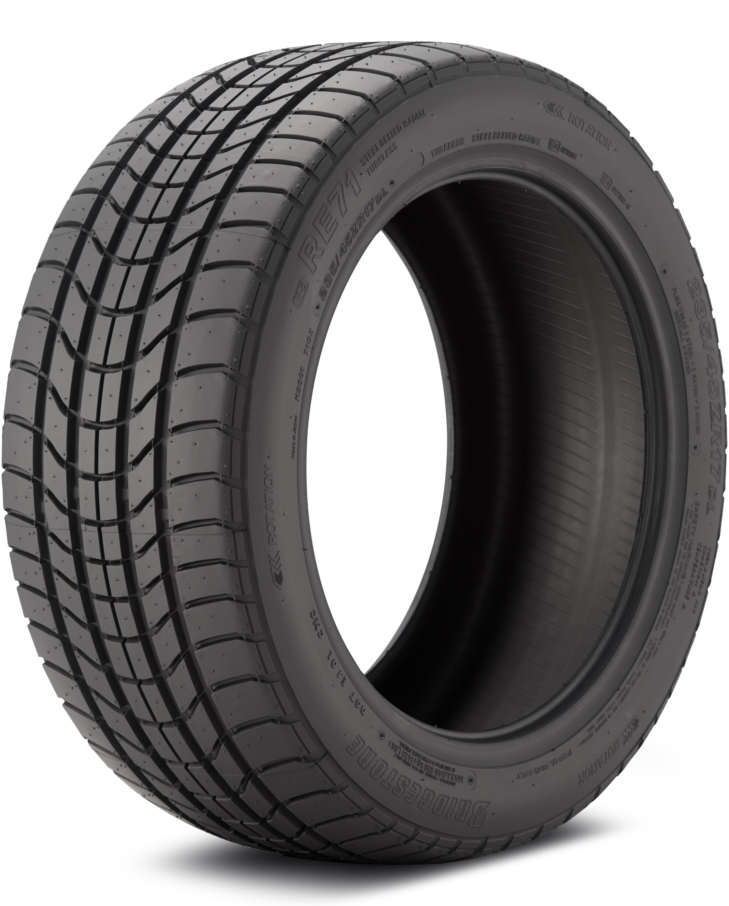 Bridgestone RE71 Denloc 235/45-17 NONE Ultra High Performance Summer Tire 146744