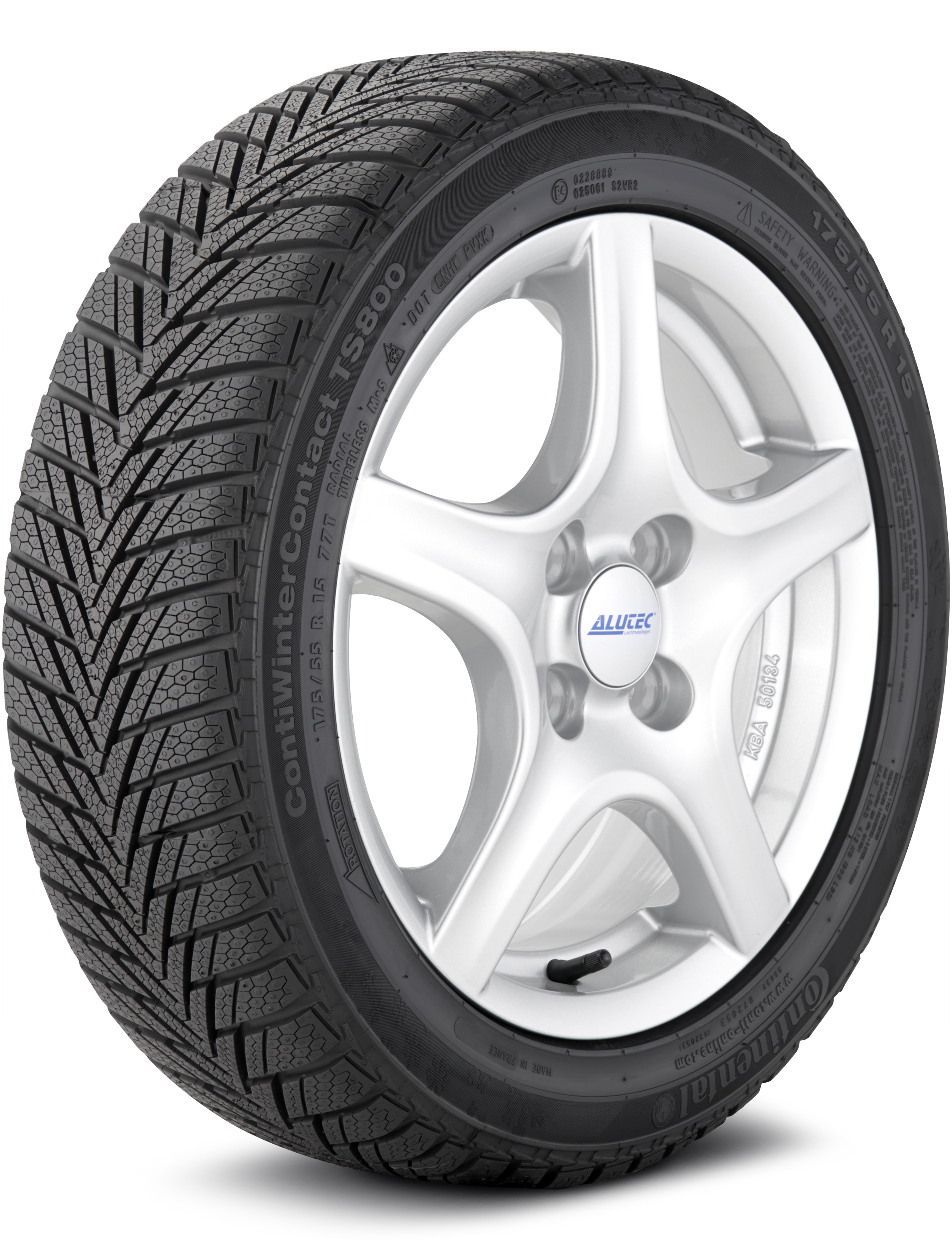 Continental ContiWinterContact TS800 155/60-15 74T Studless Ice & Snow Tire 03532520000