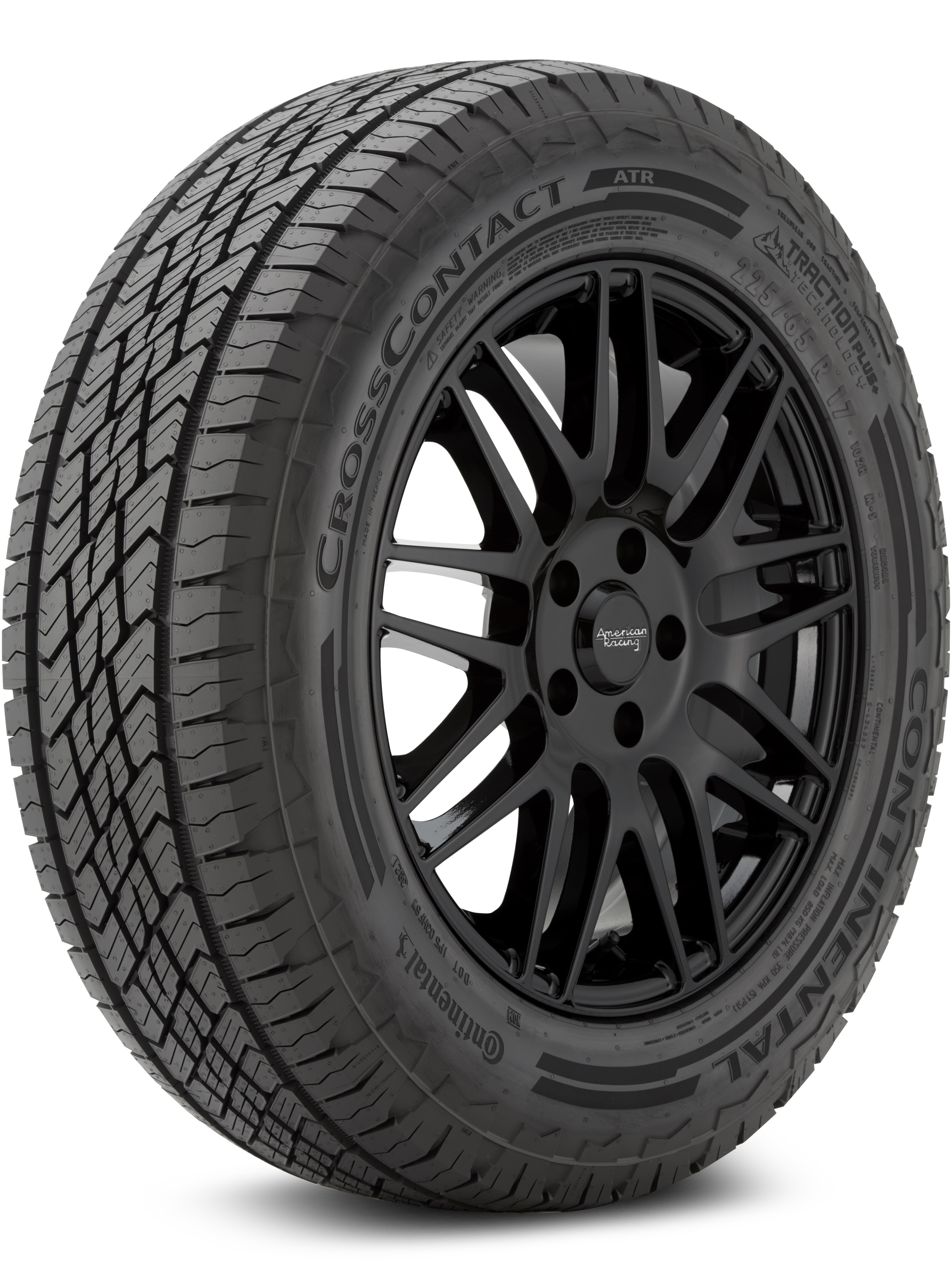 Continental CrossContact ATR 225/65-17 102H On-Road All-Terrain Tire 15578940000