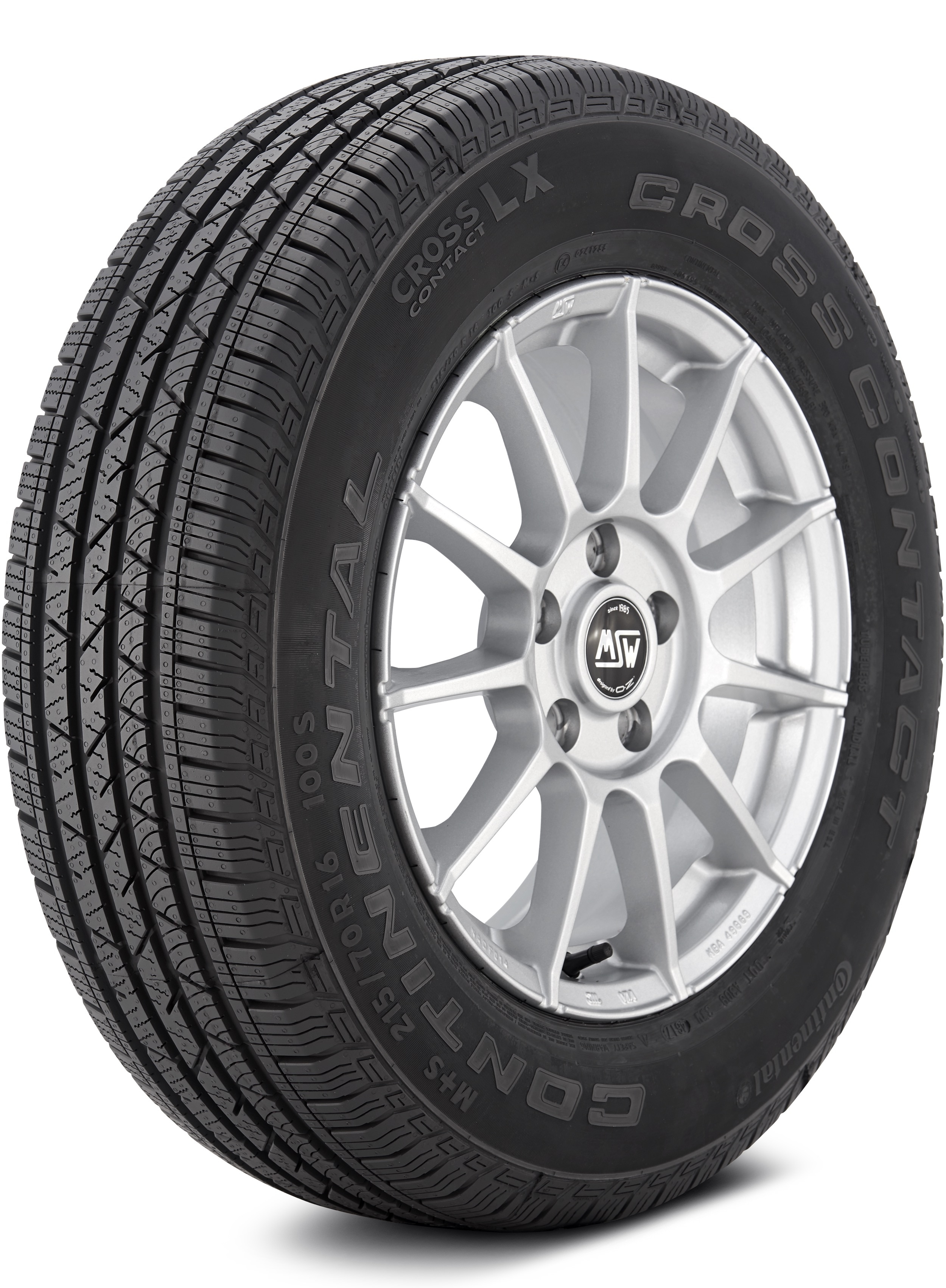 Continental CrossContact LX 225/65-17 102T Crossover/SUV Touring All-Season Tire 15493230000