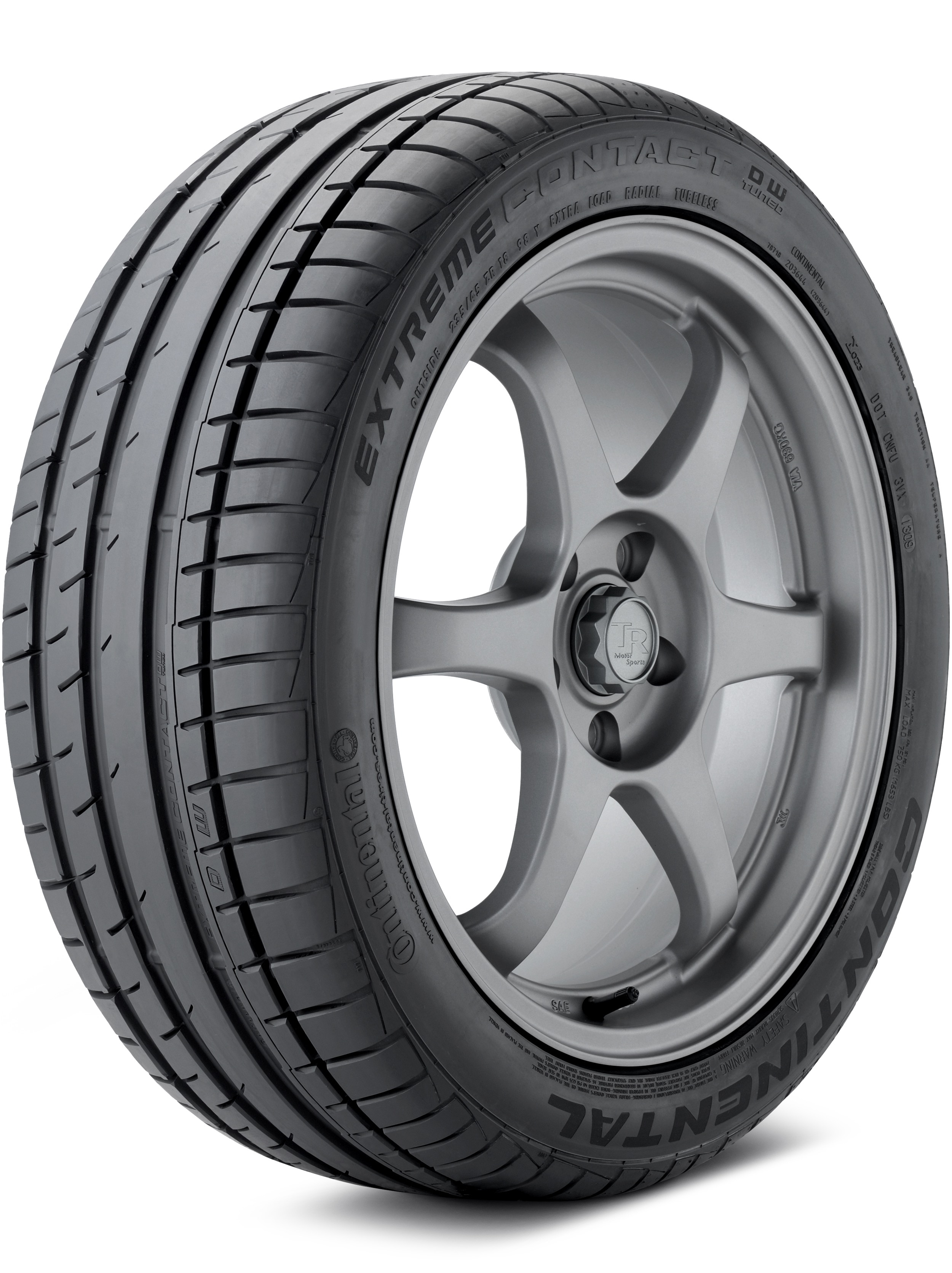 Continental ExtremeContact DW 245/35-21 XL 96Y Max Performance Summer Tire 15482520000