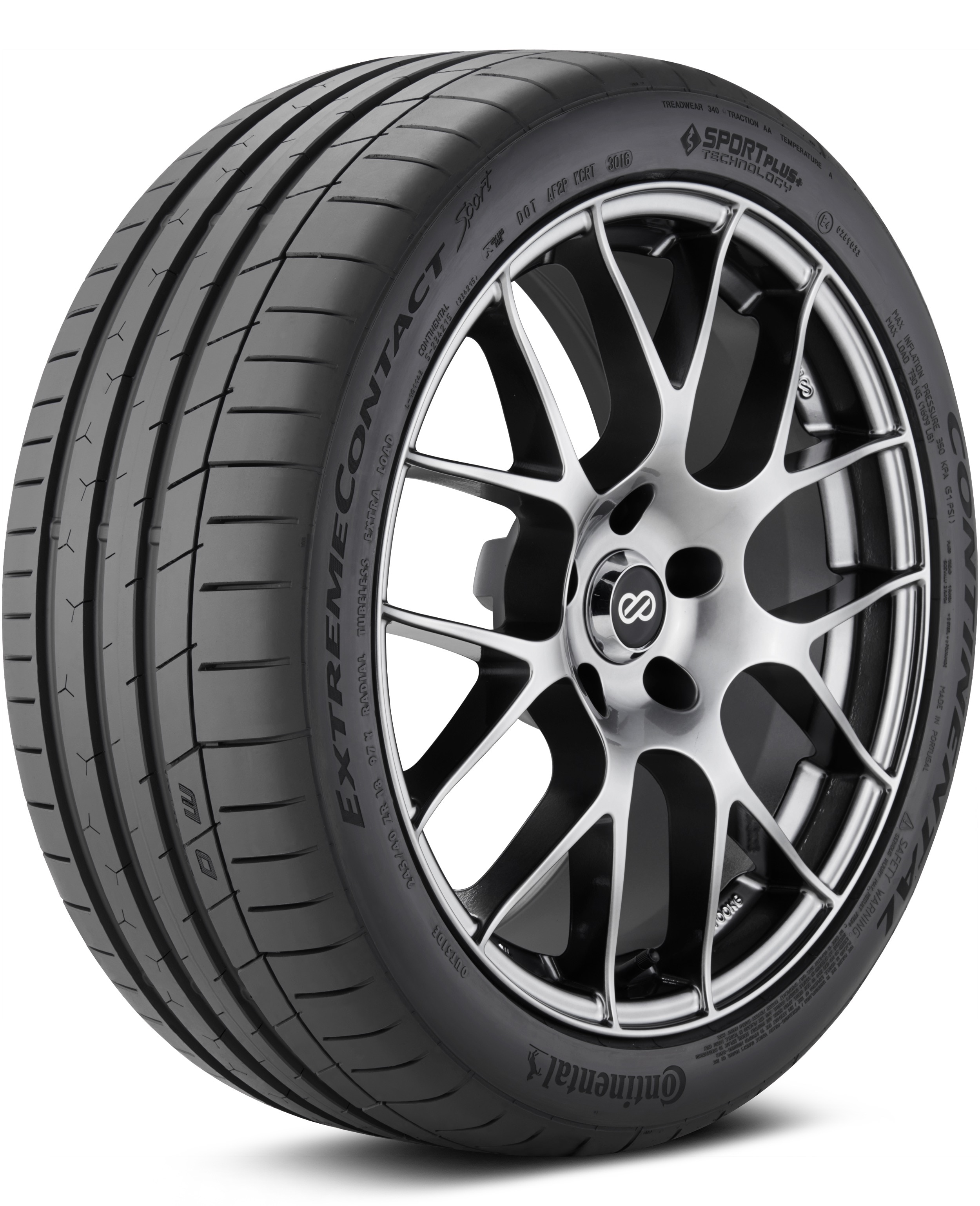 Continental ExtremeContact Sport 255/40-17 94W Max Performance Summer Tire 15507110000