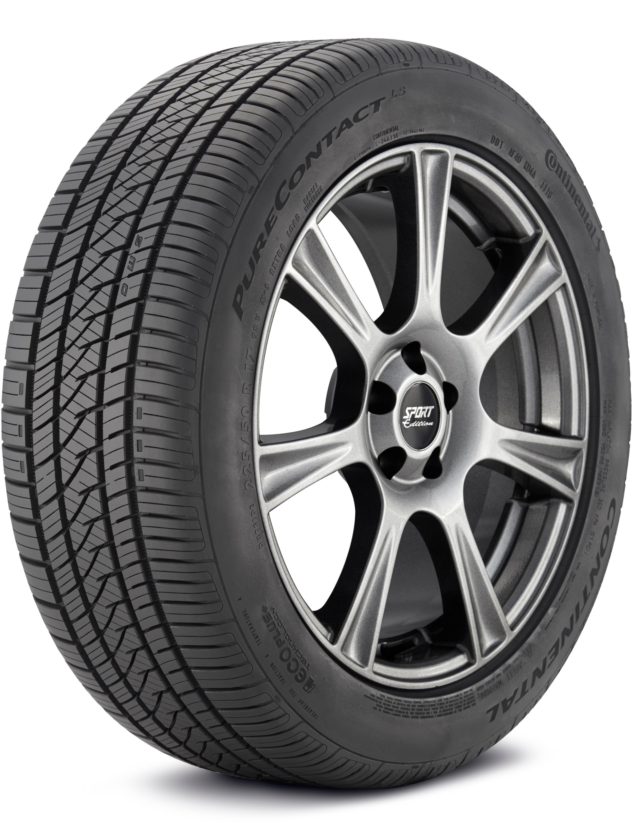 Continental PureContact LS 235/50-17 96V Grand Touring All-Season Tire 15508440000