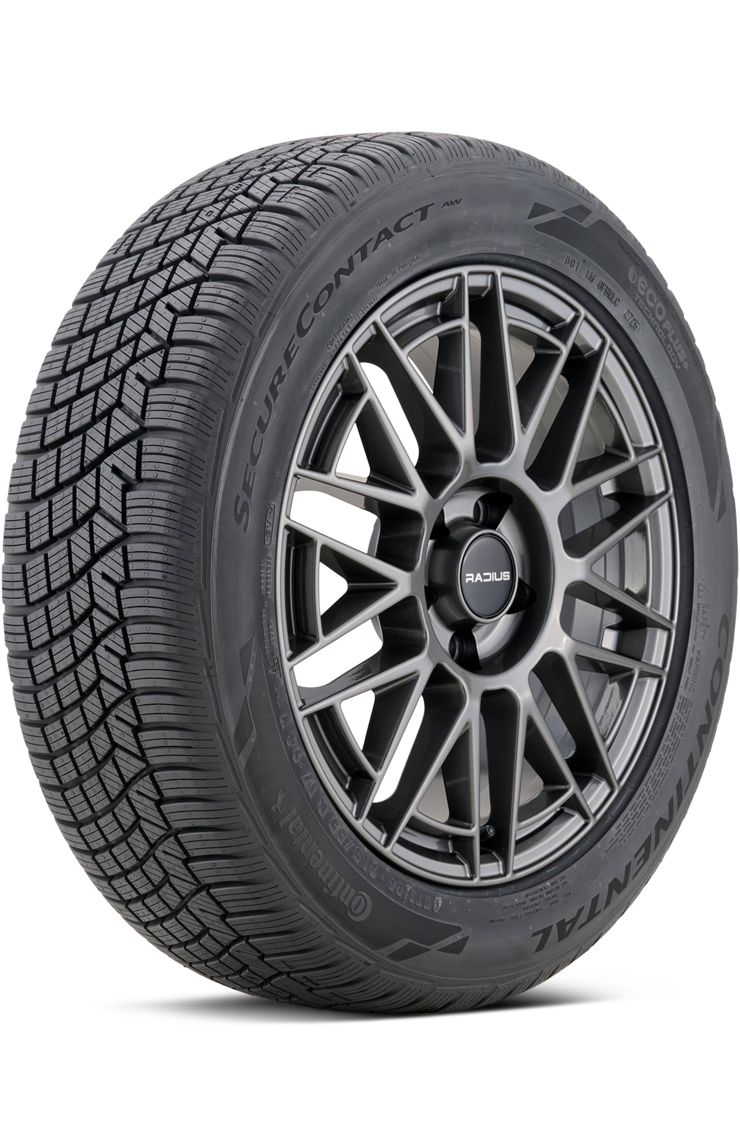 Continental SecureContact AW 245/50R20 XL 105V Grand Touring All-Season Tire 15582290000