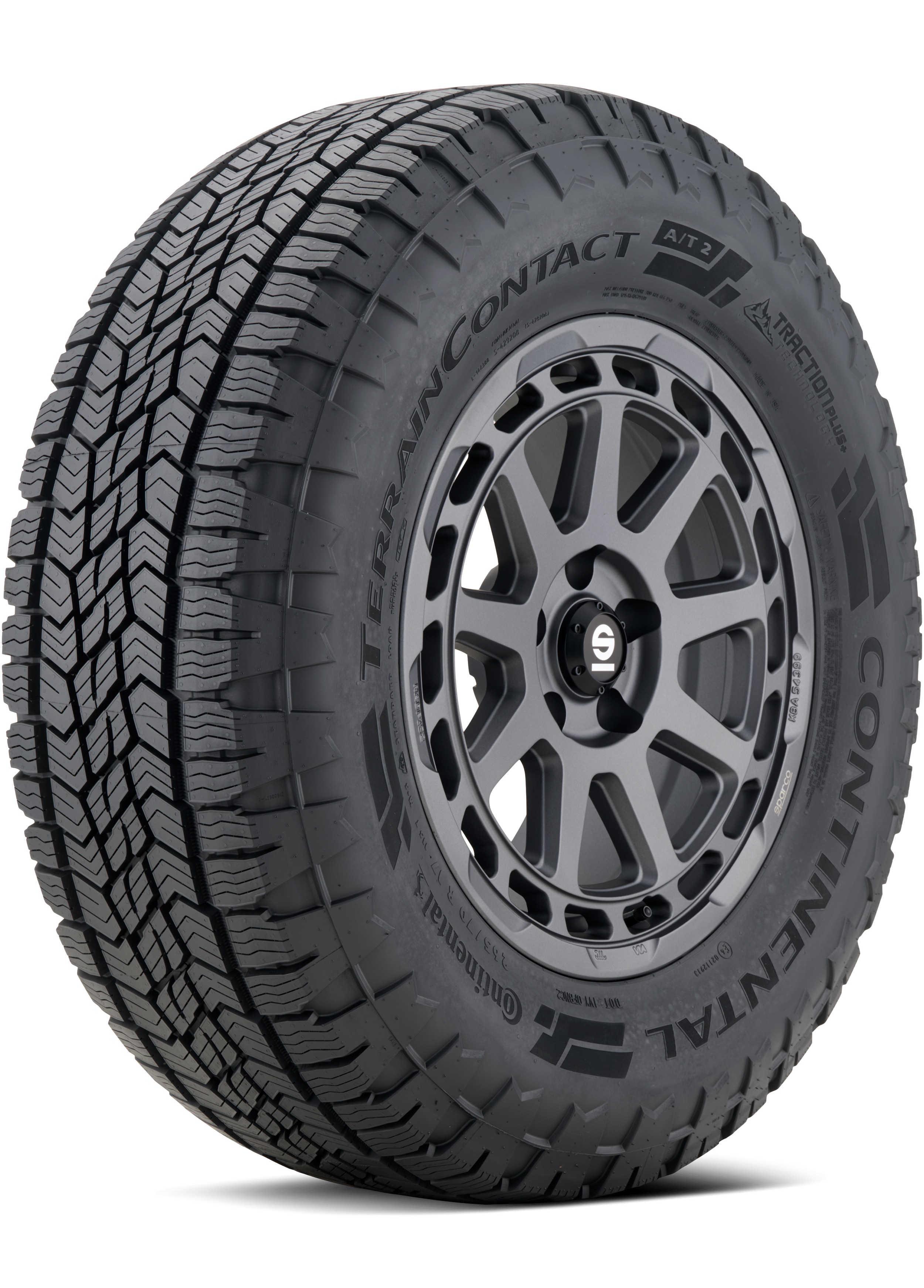 Continental TerrainContact A/T 2 275/60R20 D 119/116T On-Road All-Terrain Tire 15582950000