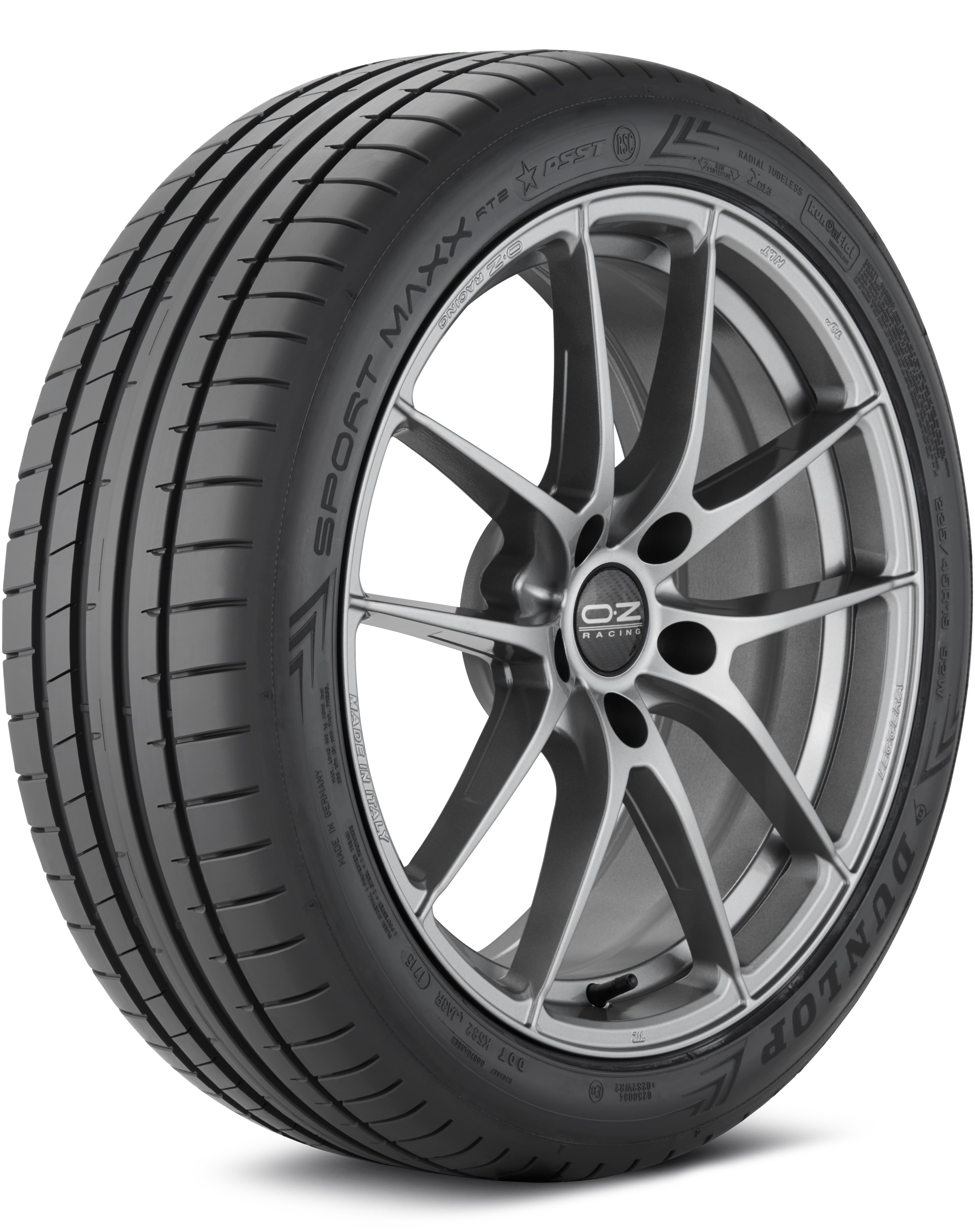 Dunlop Sport Maxx RT2 RunOnFlat 225/45-19 92W Max Performance Summer Tire 265008002