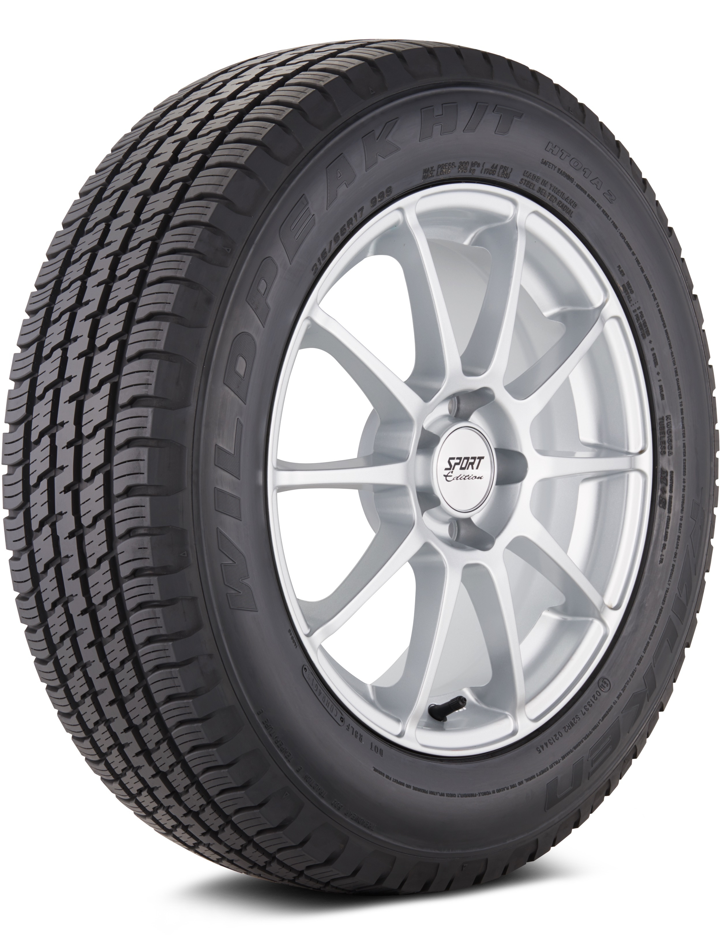 Falken WildPeak H/T HT01A 215/65-17 99S Crossover/SUV Touring All-Season Tire 59000032