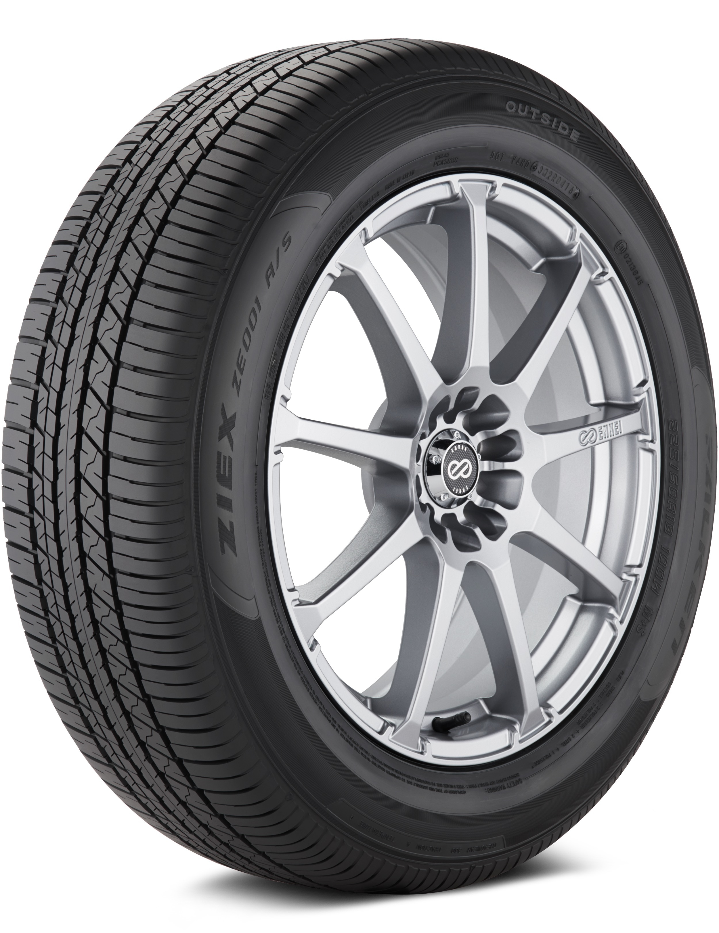 Falken ZIEX ZE001 A/S 225/55-18 98H Crossover/SUV Touring All-Season Tire 59000330