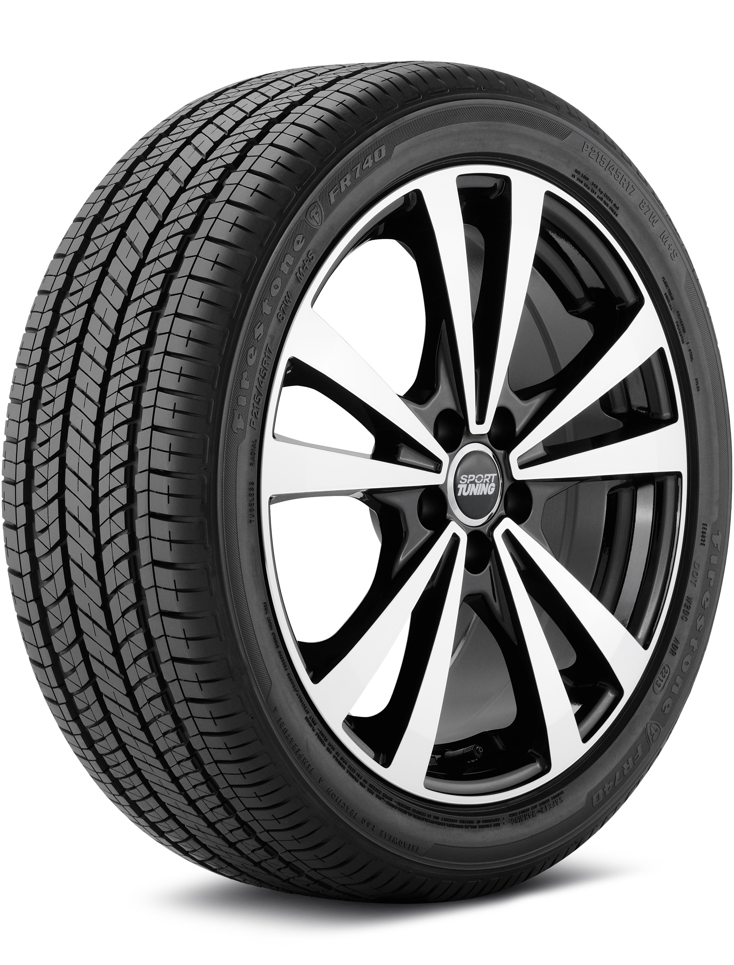 Firestone FR740 185/55-16 83H High Performance All-Season Tire 001511