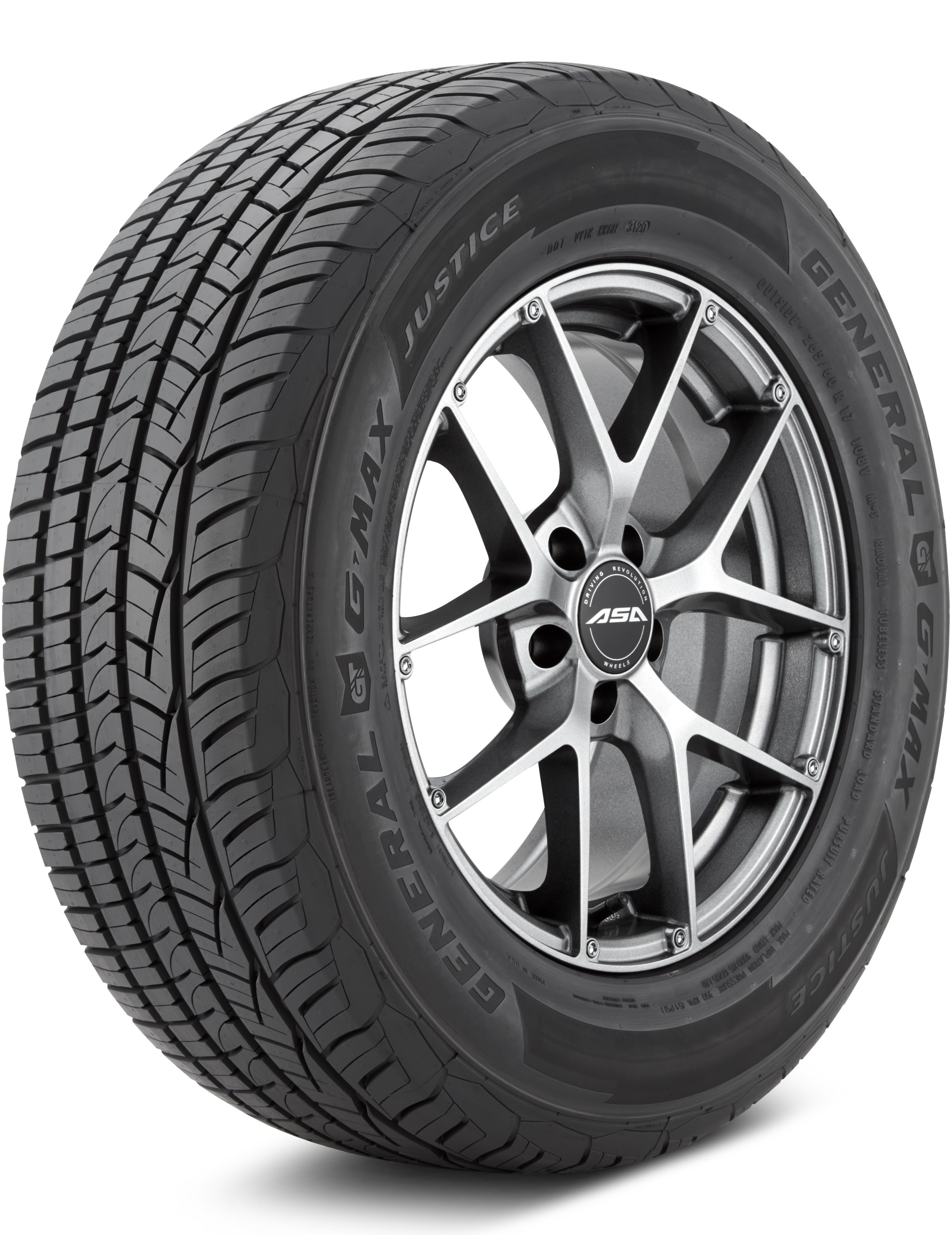 General G-MAX Justice 225/60-18 100W High Performance All-Season Tire 15553920000