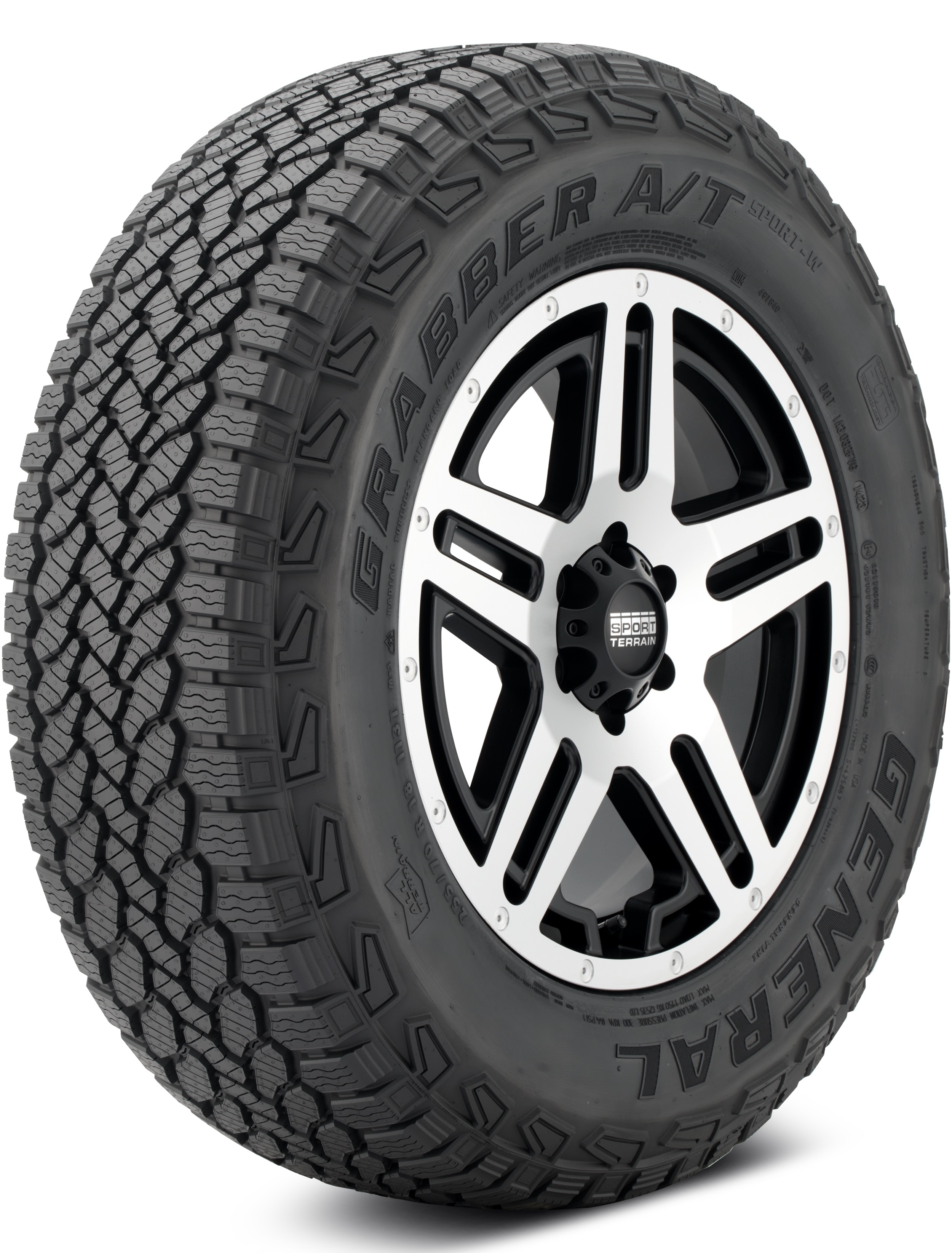 General Grabber A/T Sport-W 255/70-18 113T On-Road All-Terrain Tire 03122850000