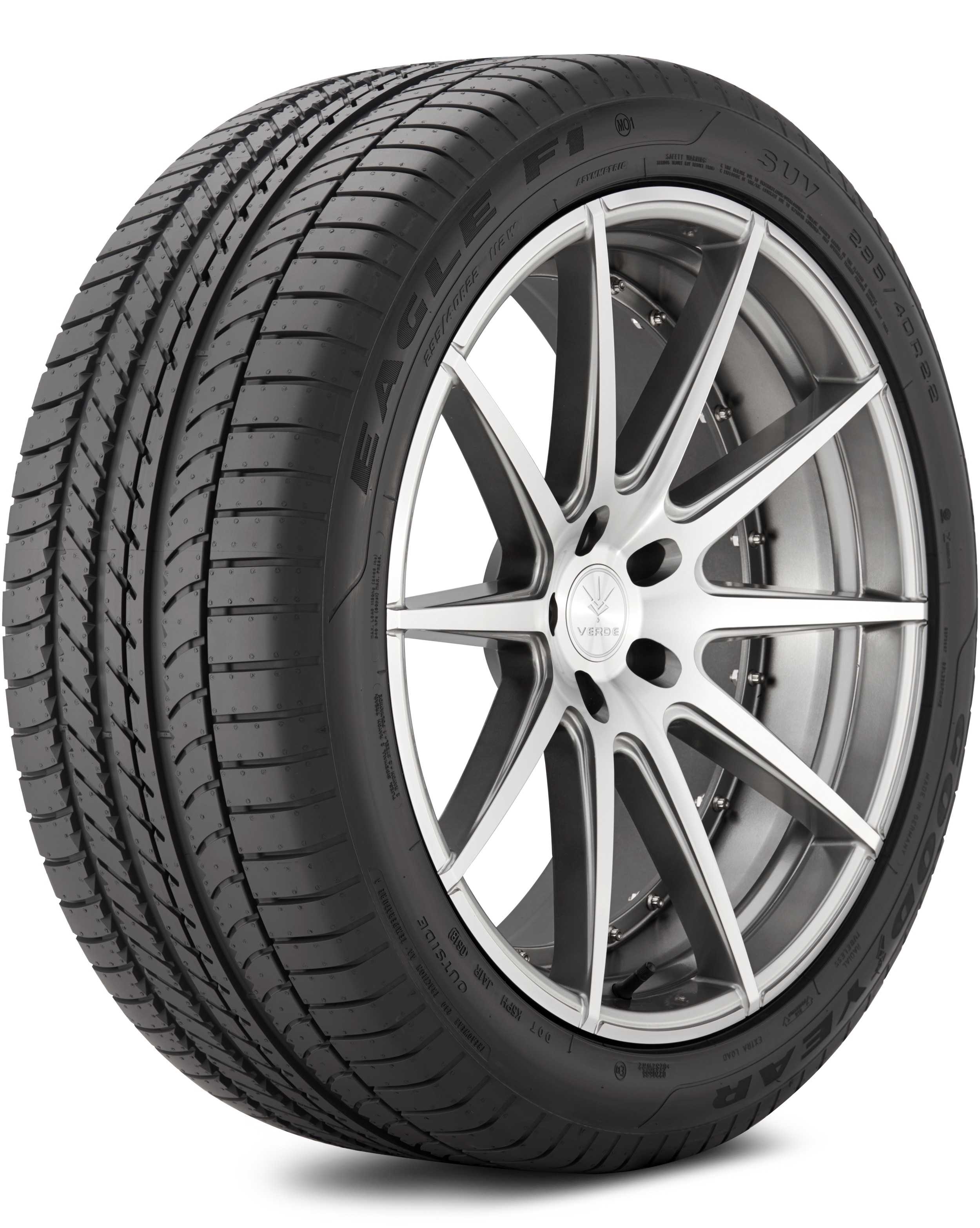 Goodyear Eagle F1 Asymmetric SUV 295/40-22 XL 112W Street/Sport Truck Summer Truck Tire 784102562
