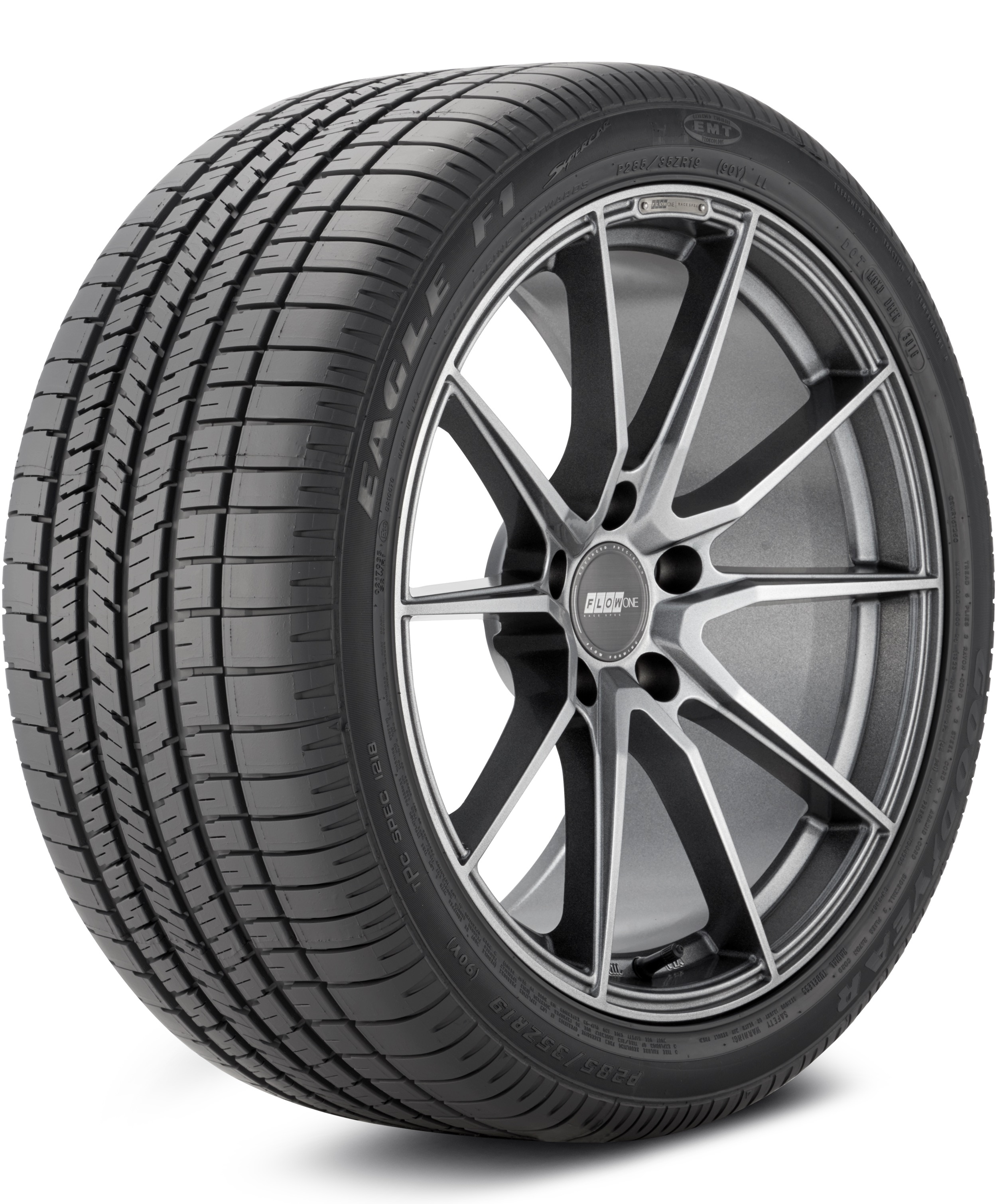 Goodyear Eagle F1 Supercar EMT 275/35ZR18 LL (87Y) Max Performance Summer Tire 412561506