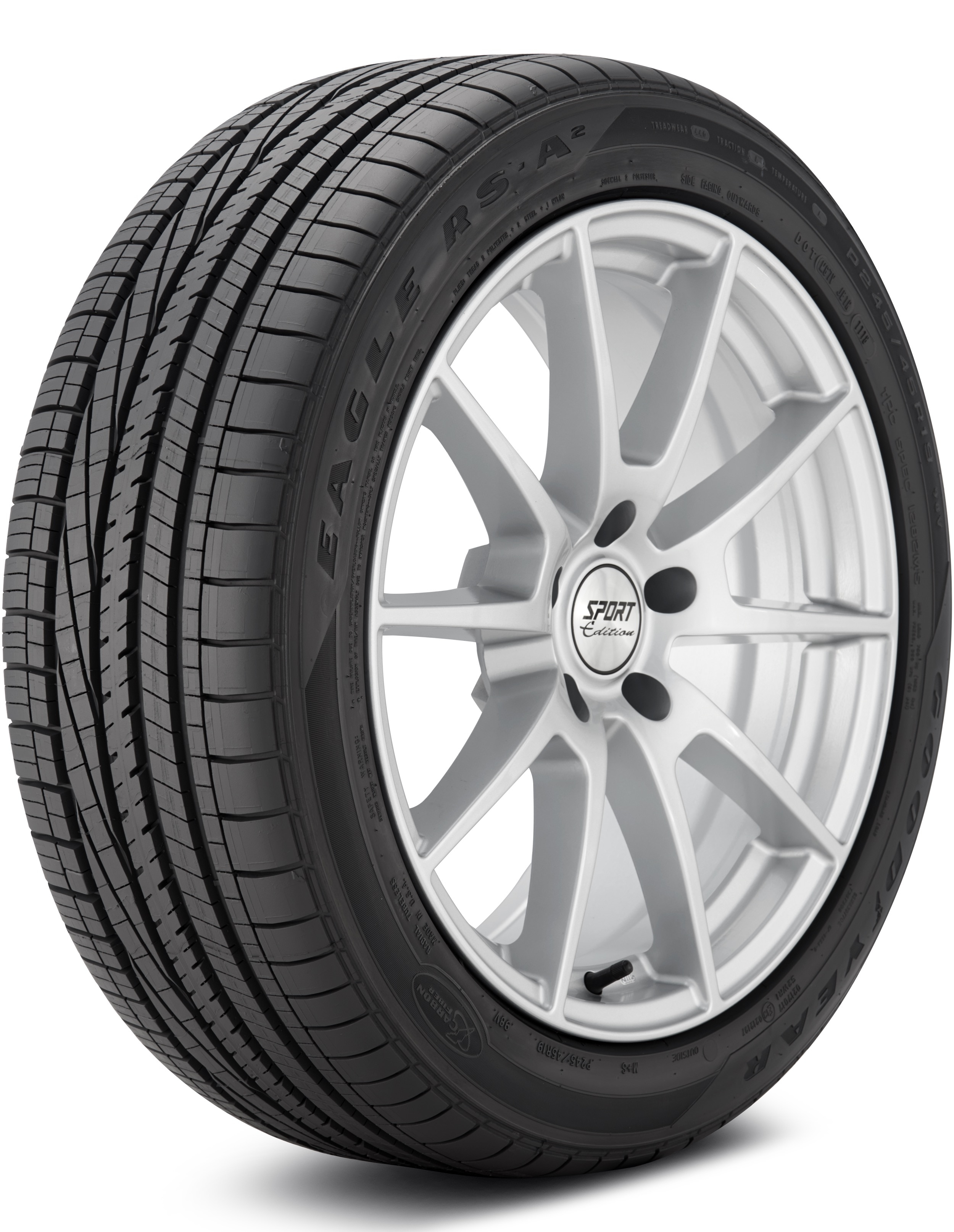 Goodyear Eagle RS-A2 245/45-19 98V High Performance All-Season Tire 107172659