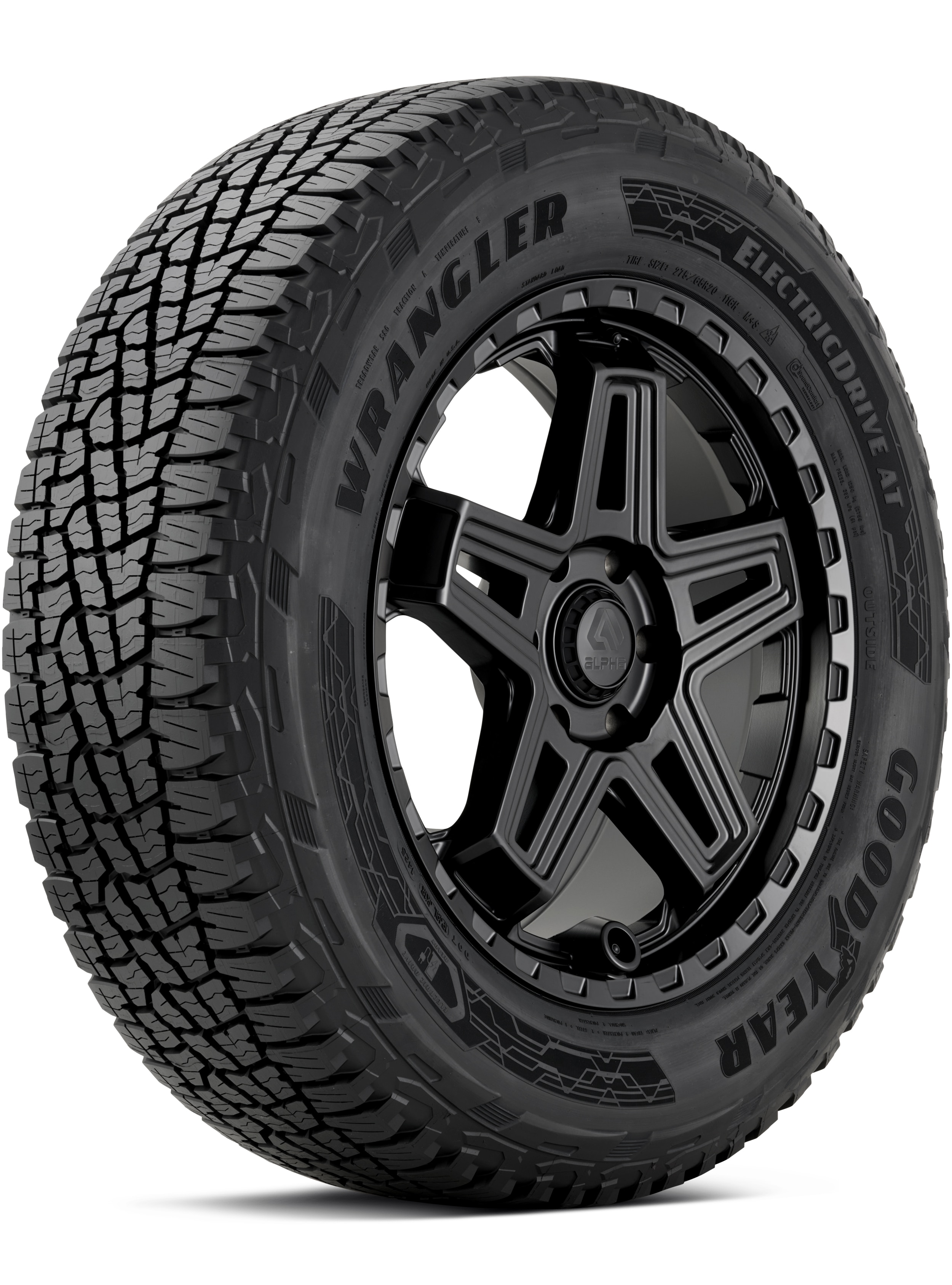 Goodyear, Goodyear Wrangler ElectricDrive AT 275/60R20 XL 116T On-Road All-Terrain Tire 728216703