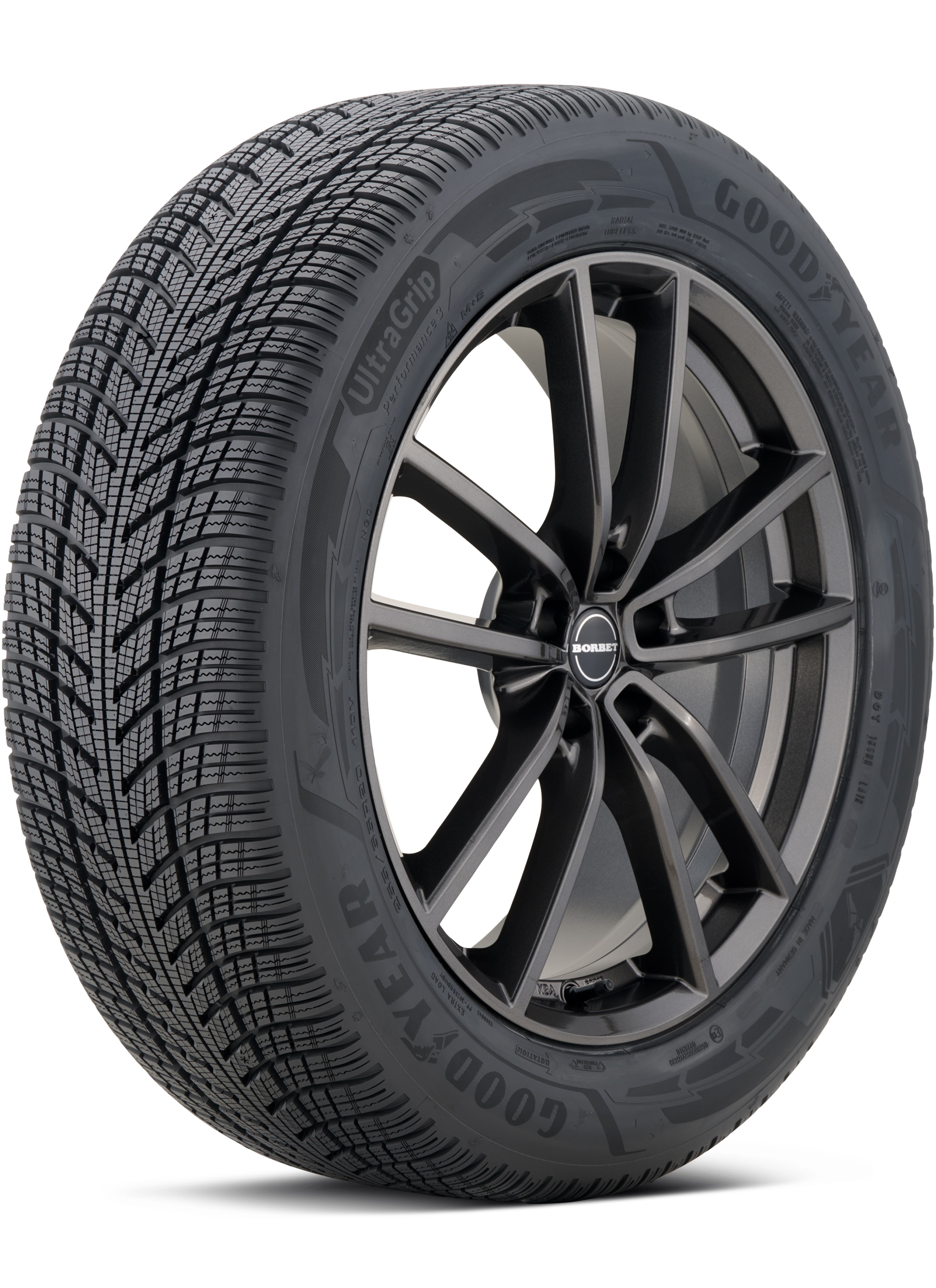 Goodyear Ultra Grip Performance 3 245/35R20 XL 95V Performance Winter / Snow Tire 117117679