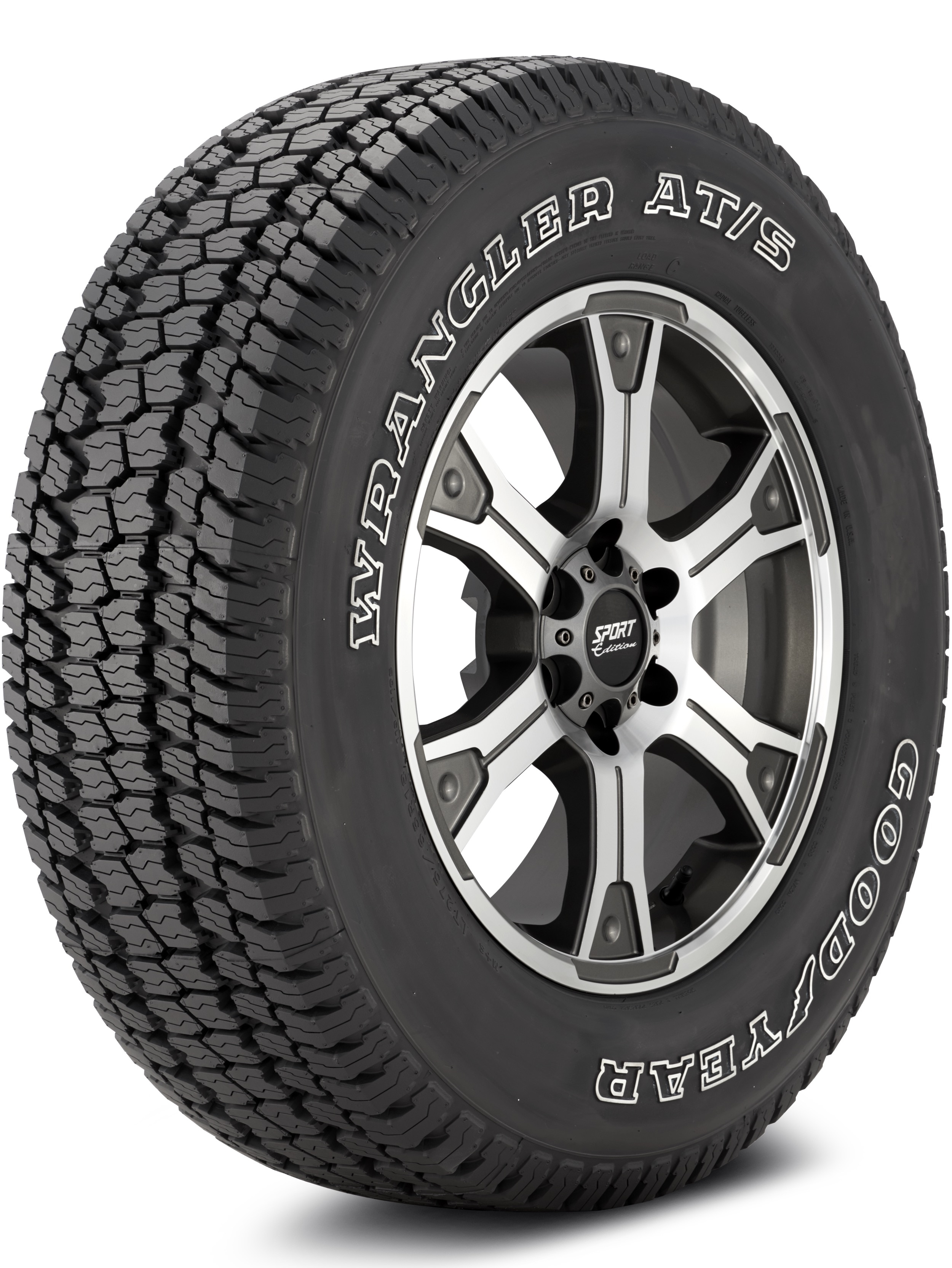 Goodyear Wrangler AT/S 265/70-17 113S On-Road All-Terrain Tire 410422176