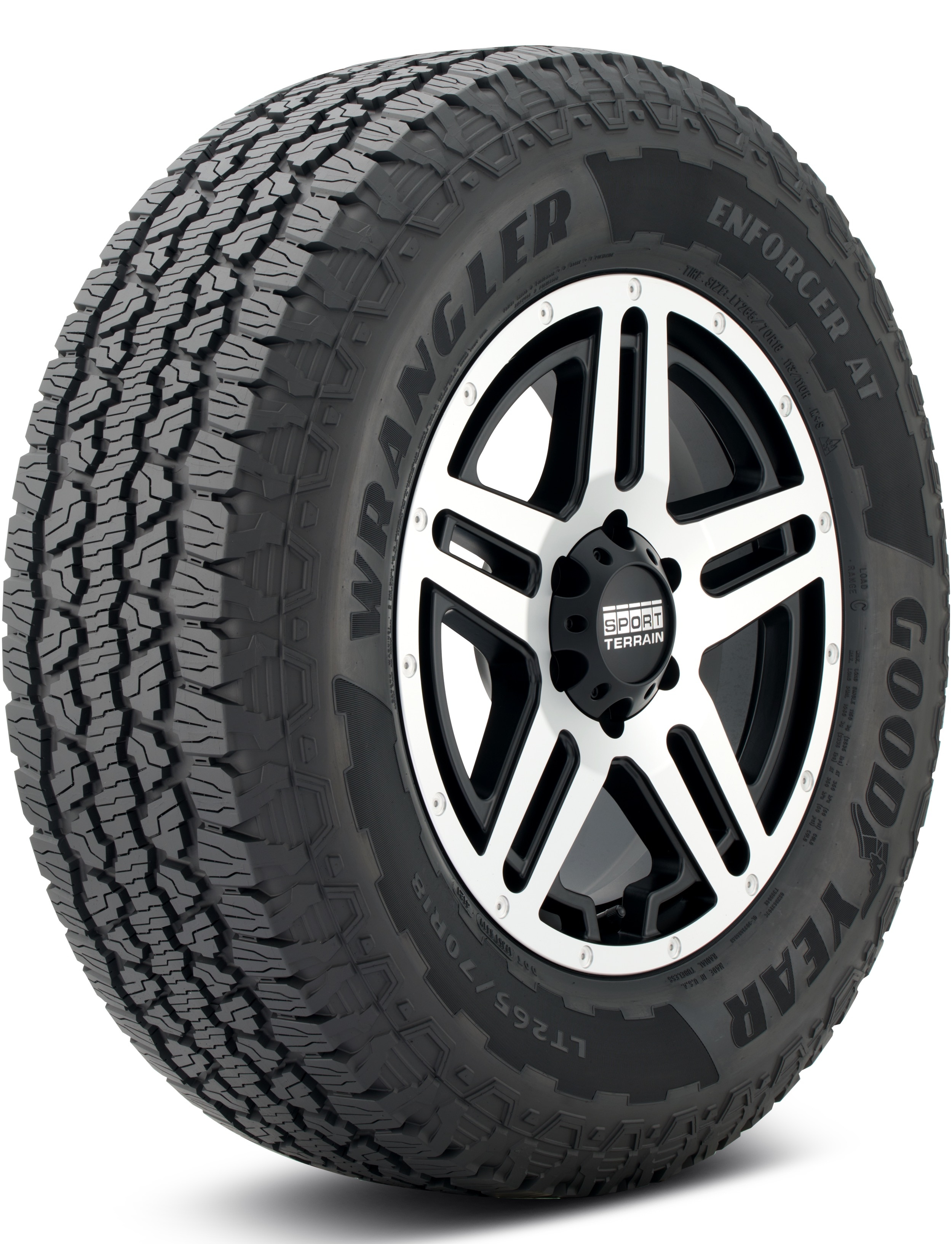 Goodyear Wrangler Enforcer AT 265/70-18 C 113/110H On-Road All-Terrain Tire 108028861