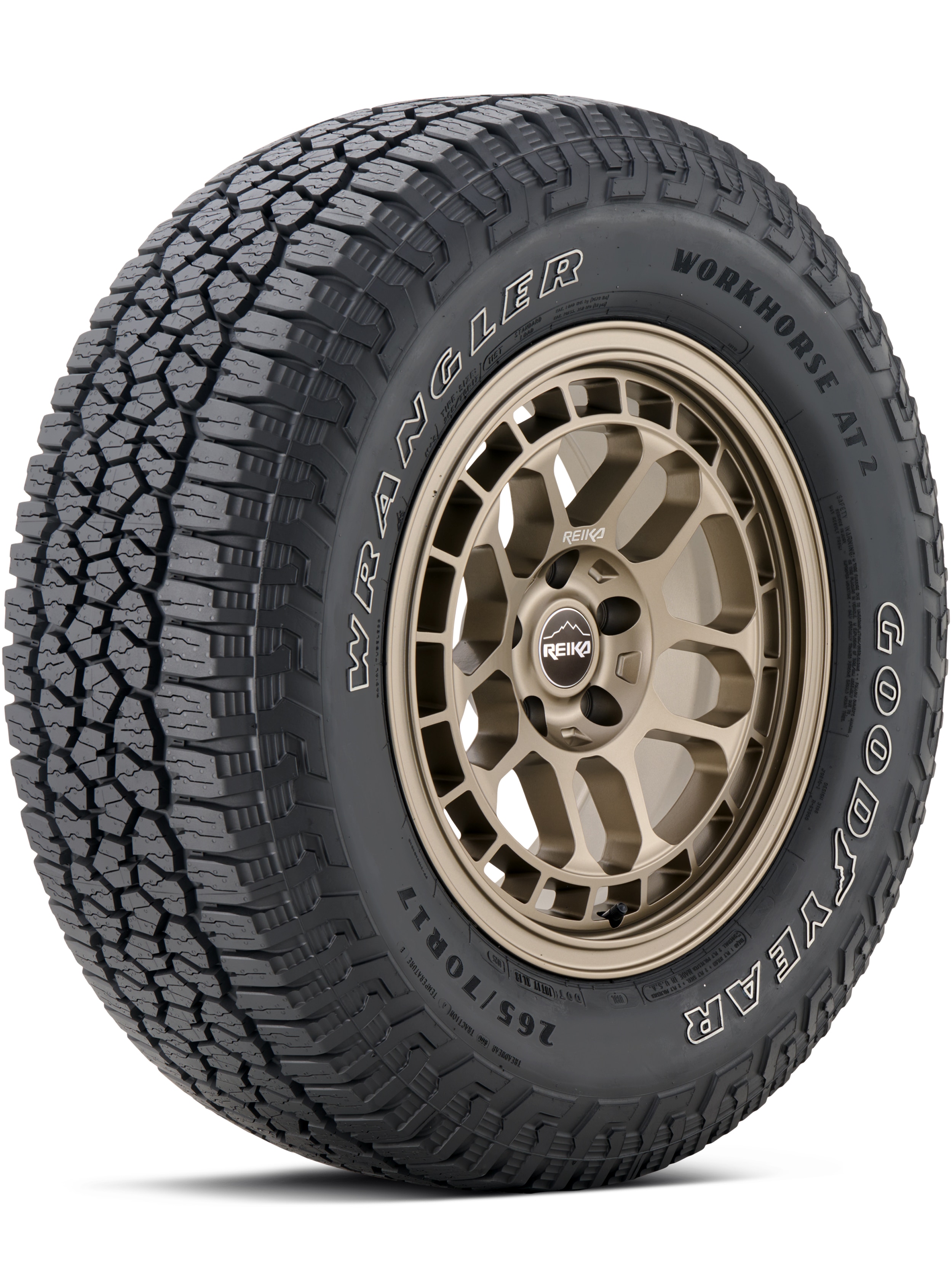 Goodyear Wrangler Workhorse AT2 265/70R16 112T Off-Road All-Terrain Truck Tire 480045002