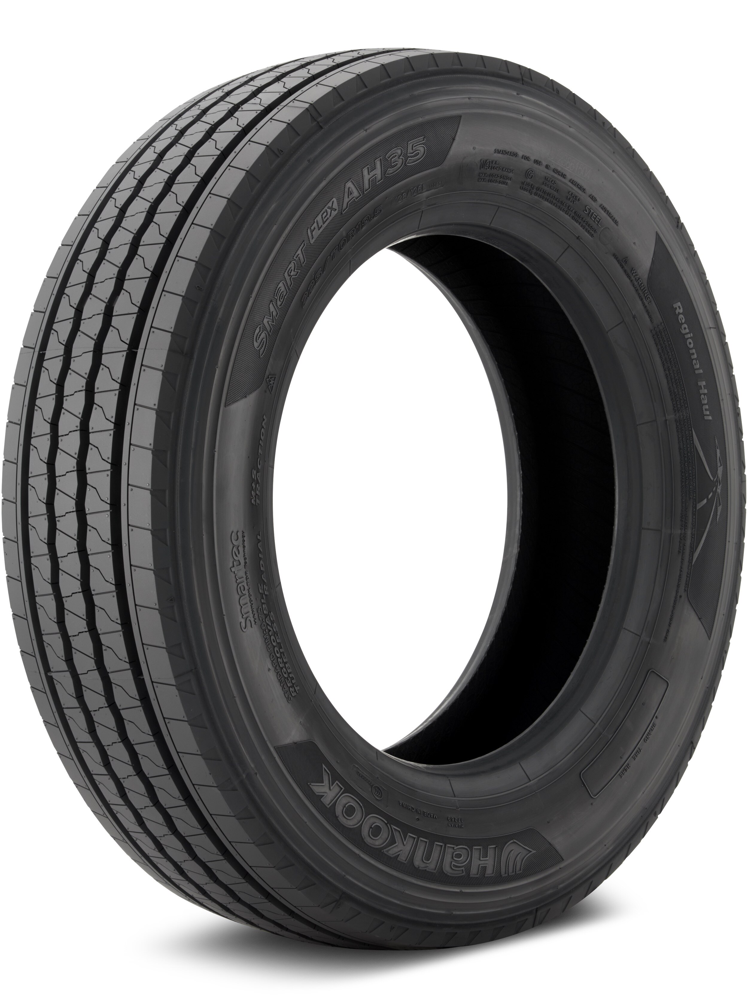 Hankook Smart Flex AH35 215/75-17.5 H  Highway All-Season Tire 3003890