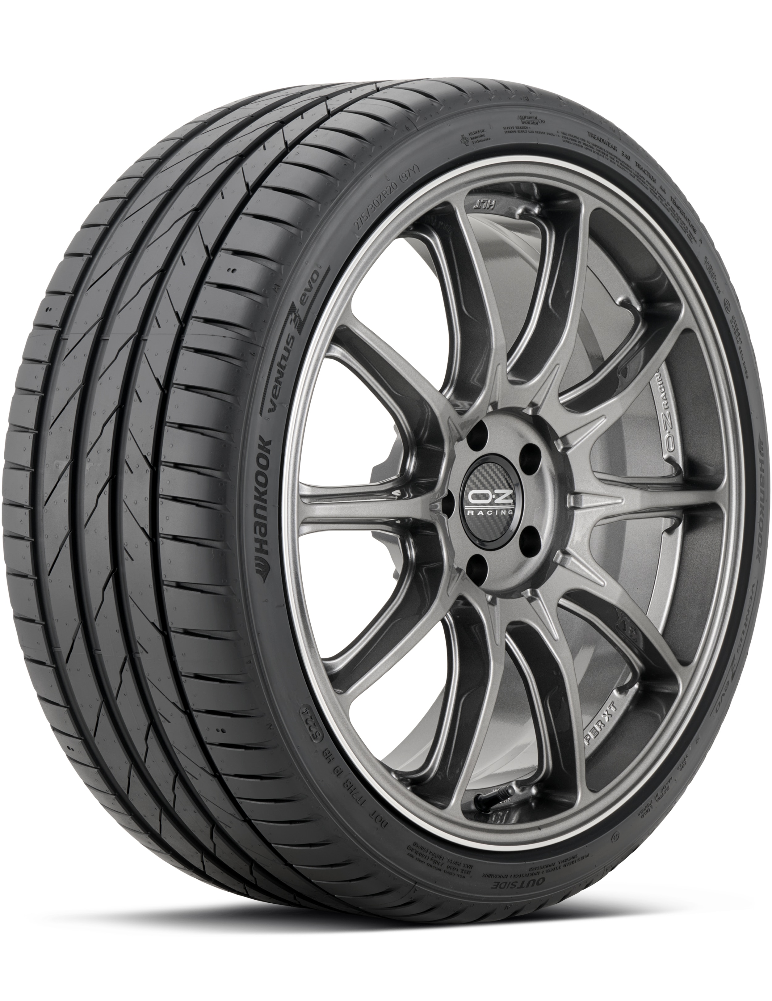 Hankook Ventus evo 245/40ZR20 XL (99Y) Ultra High Performance Summer Tire 1035133