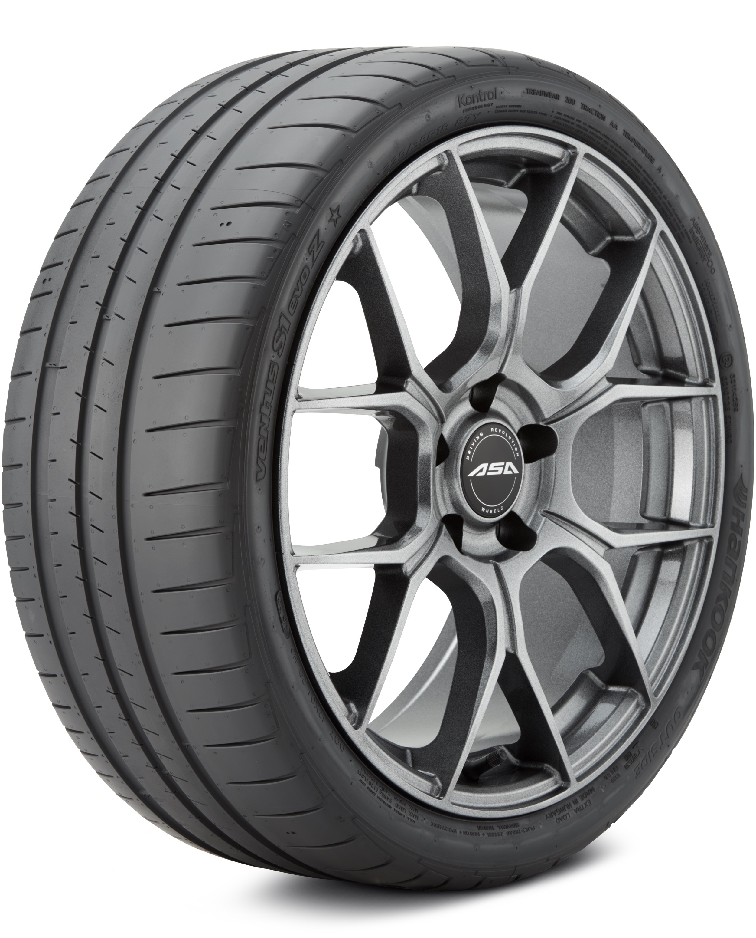 Hankook Ventus S1 Evo Z 265/45-19 XL 105Y Max Performance Summer Tire 1023876