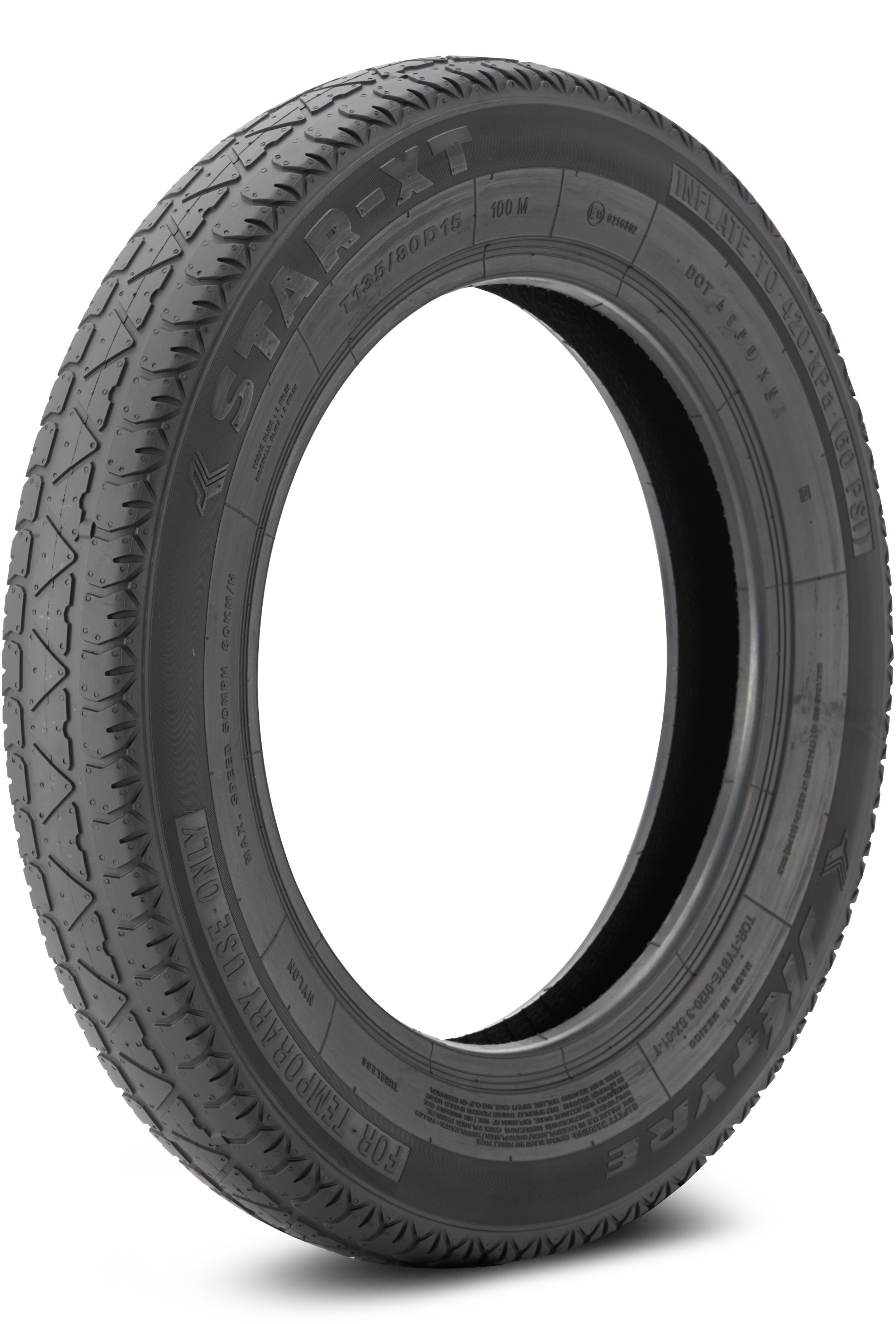 JK Tyre Star XT 135/80-15 100M Temporary/Compact Spare Tire 42751-T5R-A510-M1 JK Tyre Star XT 135/80-15 100M Temporary/Compact Spare Tire 42751-T5R-A510-M1