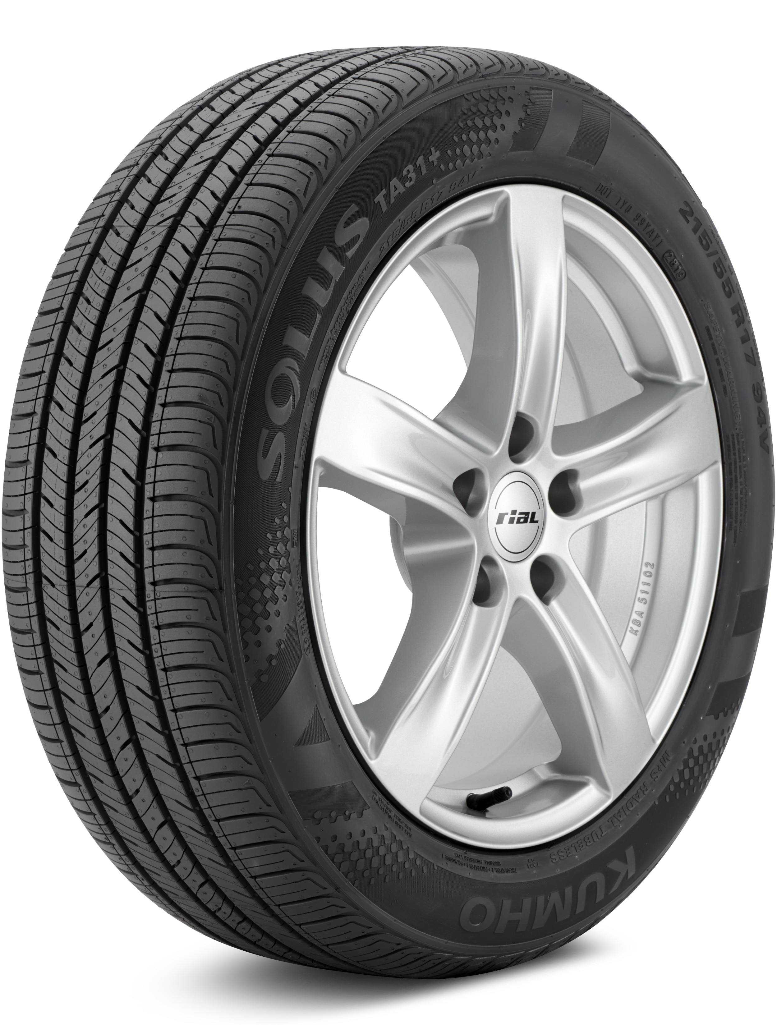 Kumho Solus TA31%2B 205/60-16 91W Grand Touring All-Season Tire 2262353