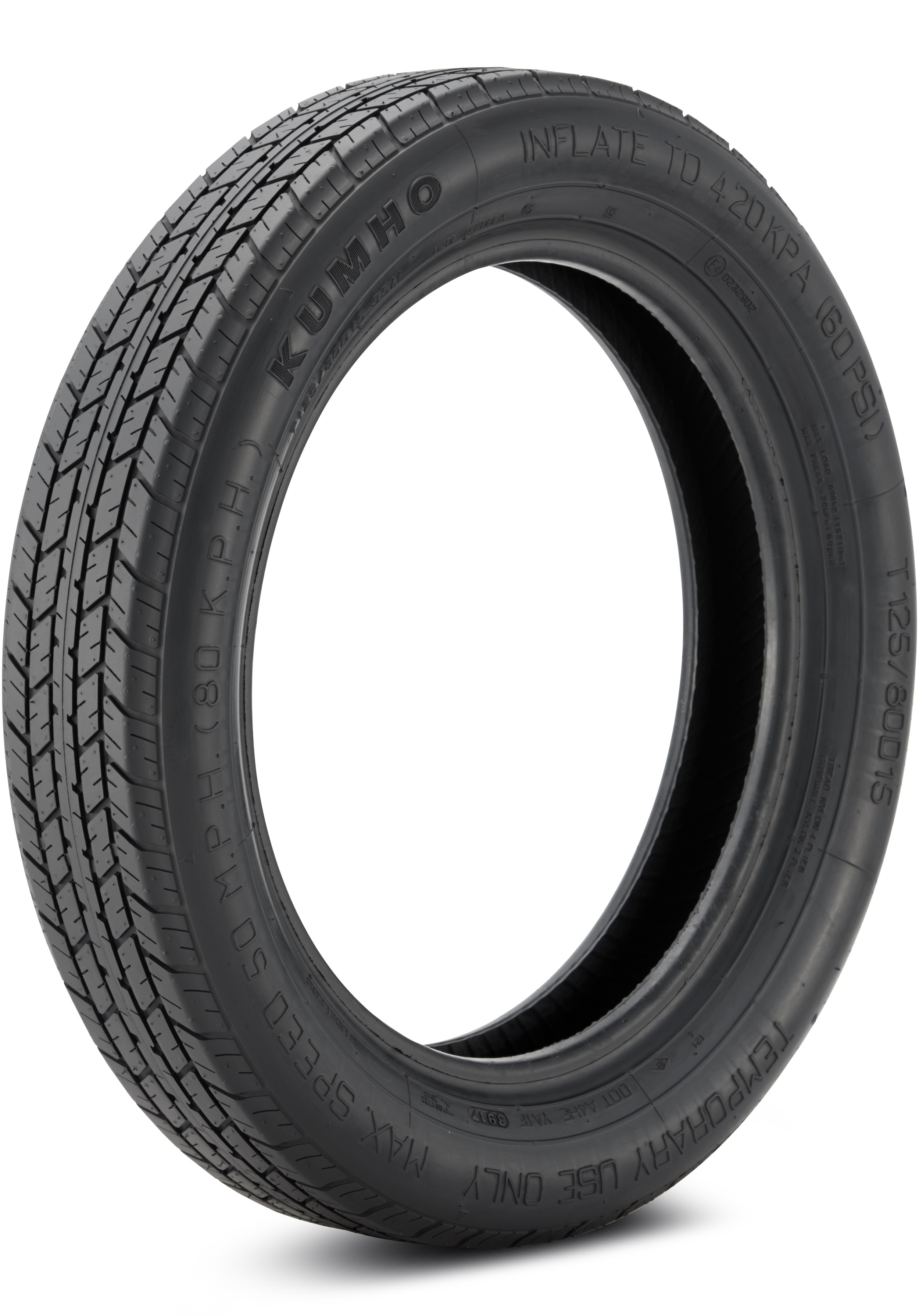 Kumho Spare Tire T121 125/80-16 97M Temporary/Compact Spare Tire 5003213