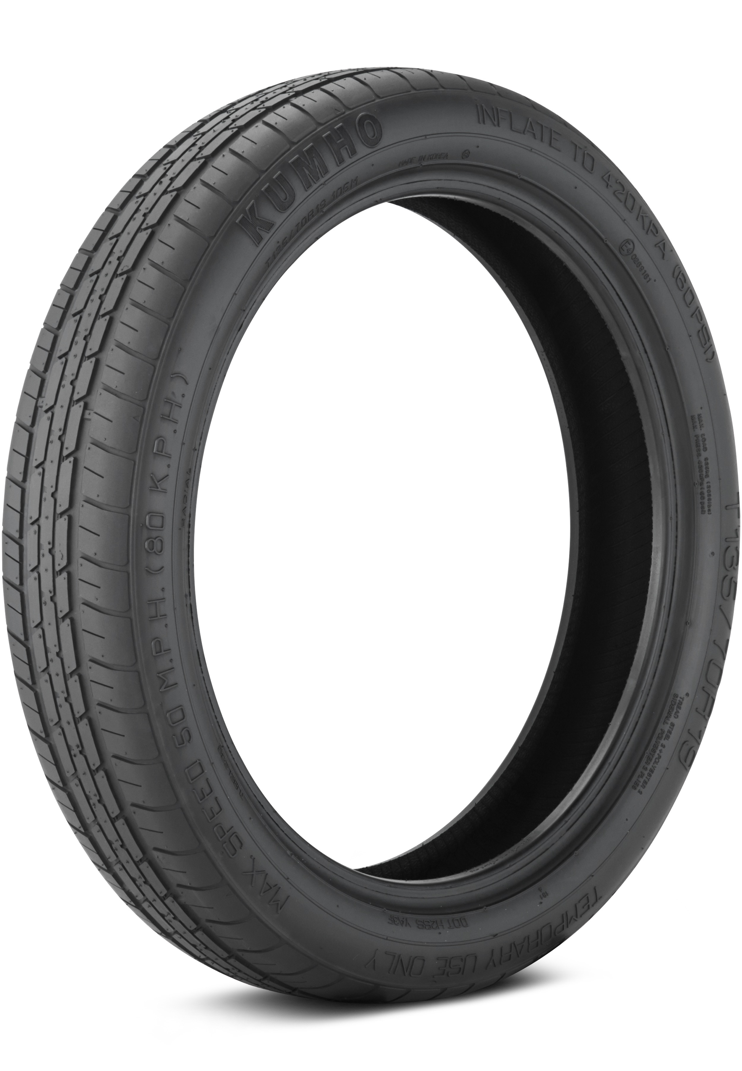 Kumho Spare Tire T131 155/90-17 101M Temporary/Compact Spare Tire 5008243