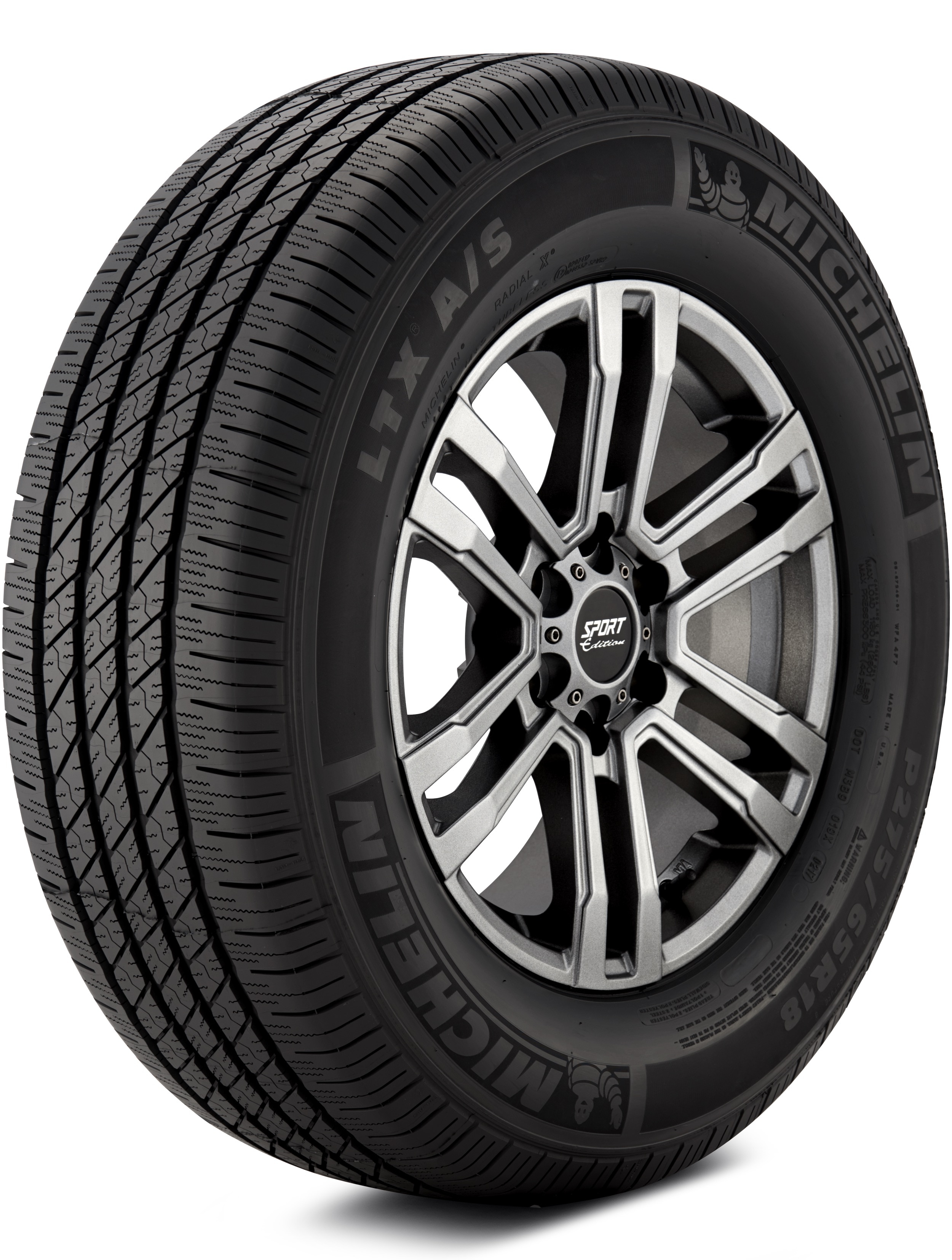 Michelin LTX A/S 275/65-18 114T Highway All-Season Tire 05107
