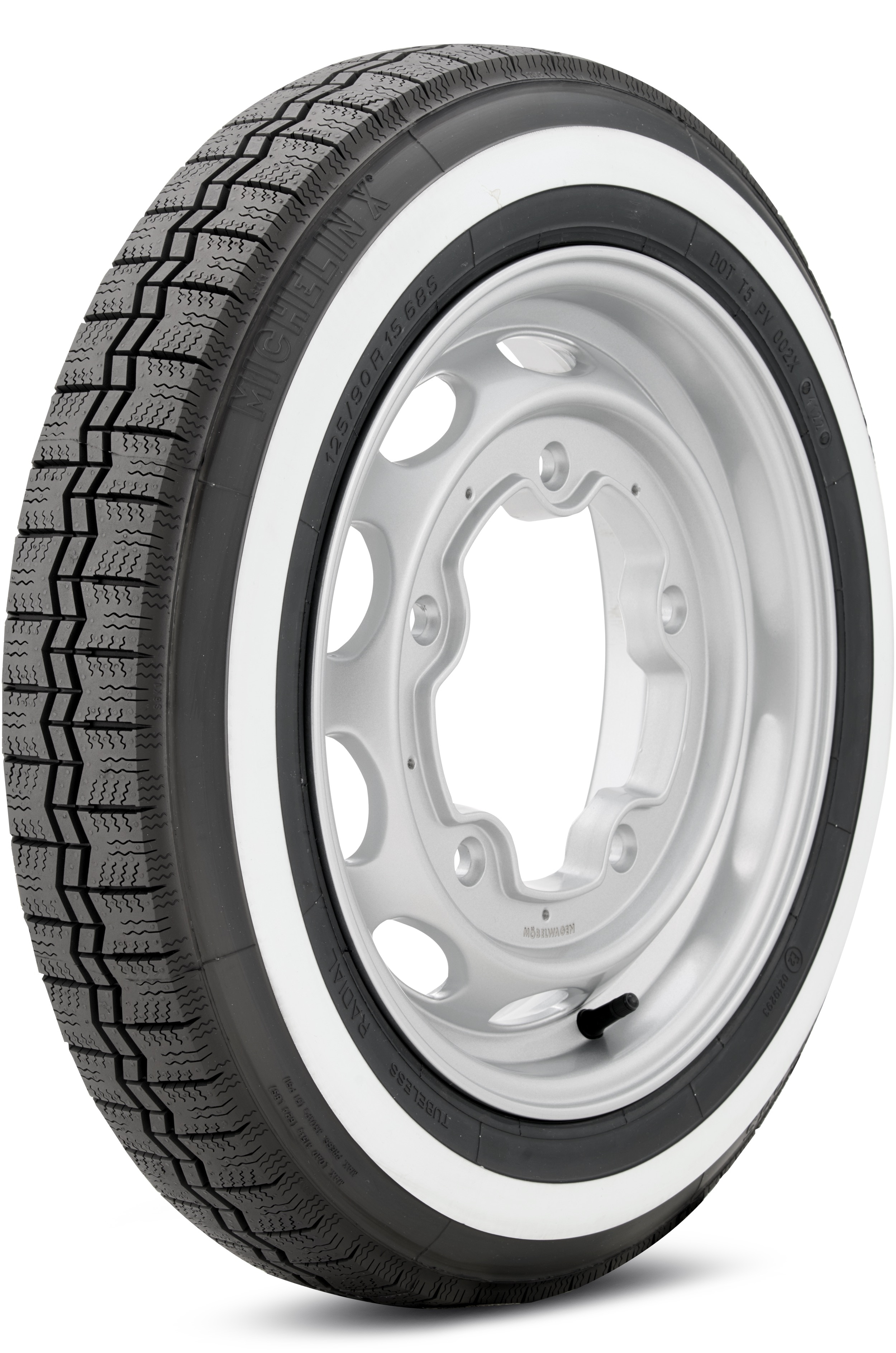 Michelin X 125/0R15 68S Classic Tires Tire 41925 OLD