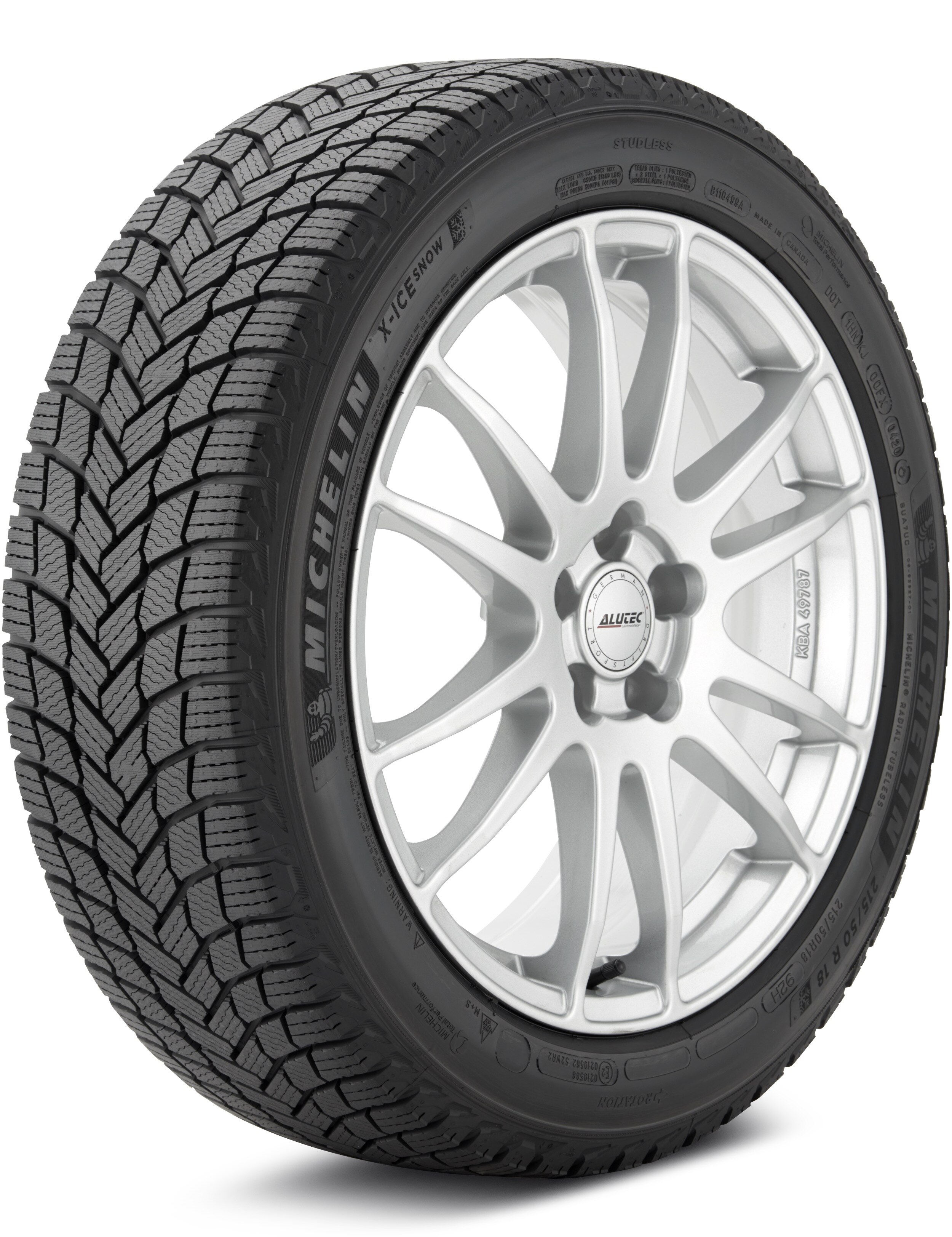 Michelin X-Ice Snow 225/50-18 XL 99H Studless Ice and Snow Tire 56537