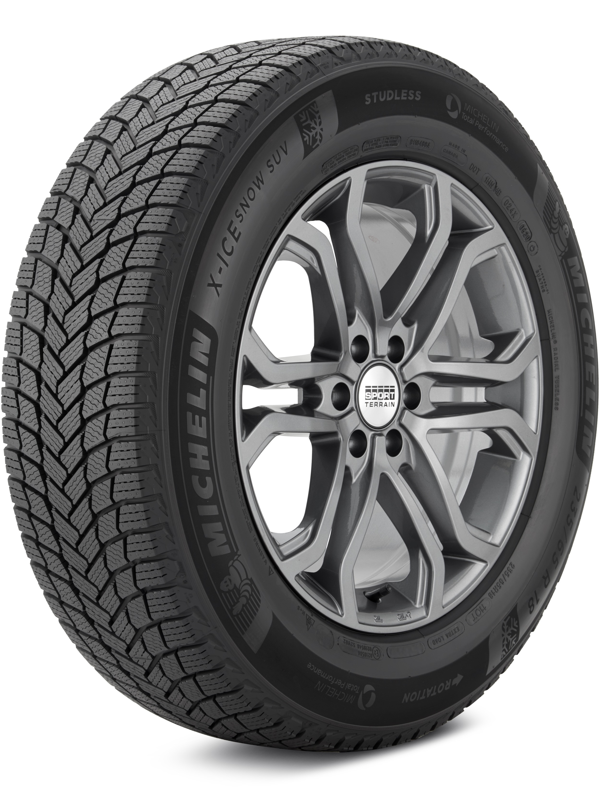 Michelin X-Ice Snow SUV 235/55-19 XL 105H Light Truck/SUV Studless Ice Snow Truck Tire 36547