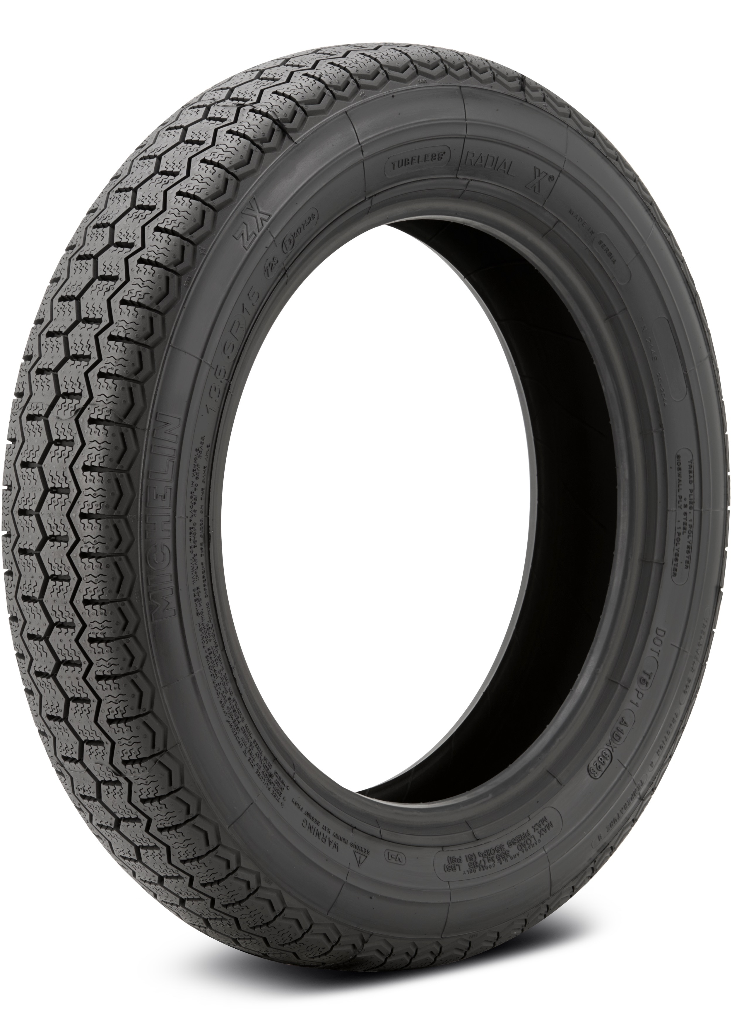 Michelin ZX 135/0-15 72S Grand Touring Summer Tire
