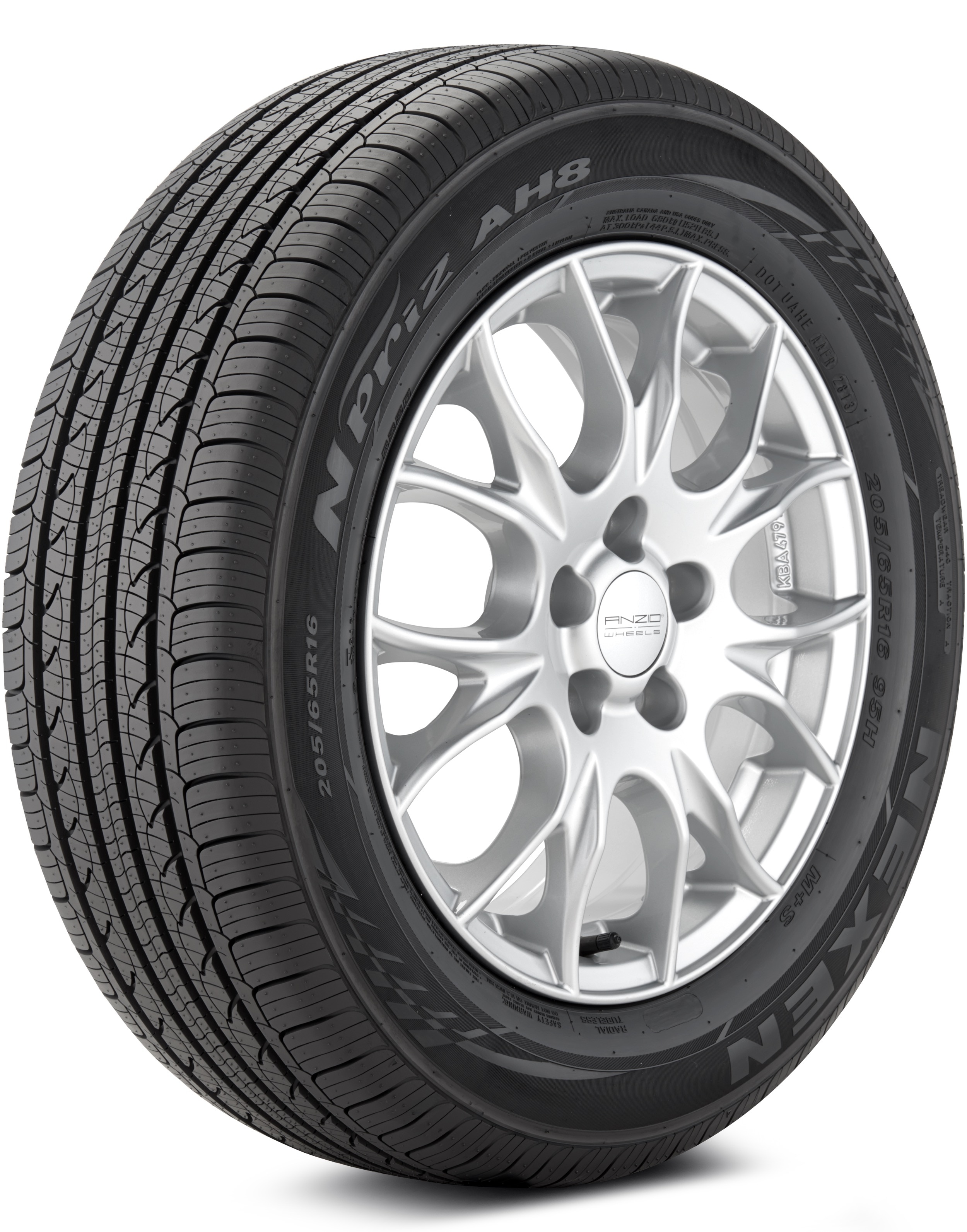 Nexen N Priz AH8 205/60-16 92H Standard Touring All-Season Tire 15605NXK