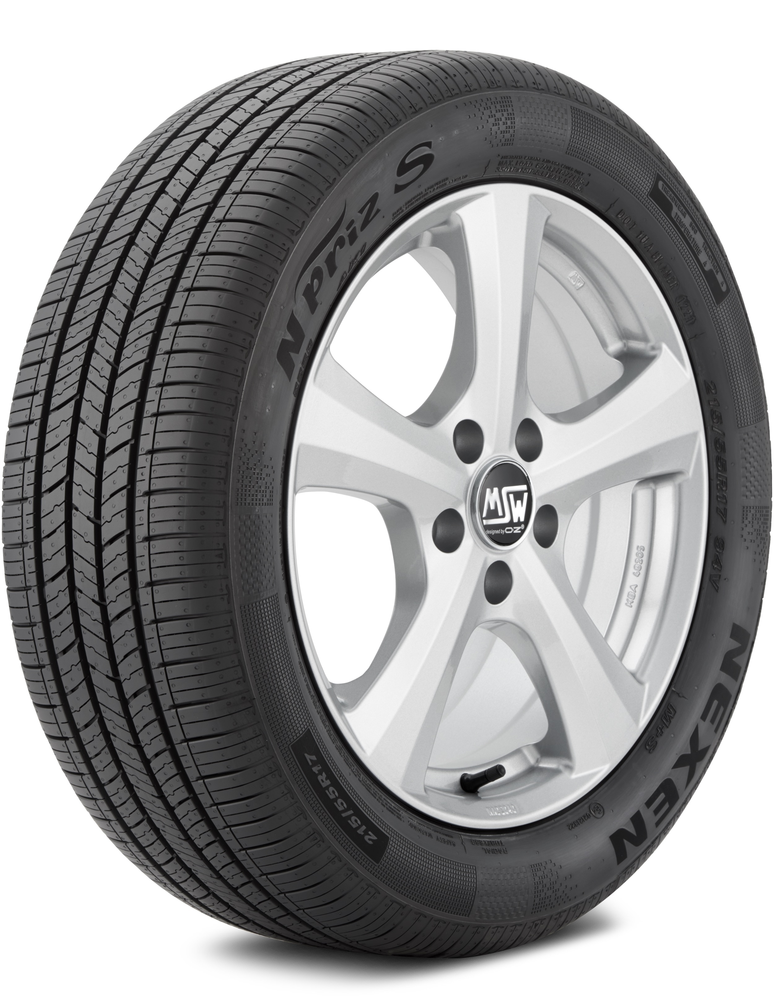 Nexen N Priz S 215/55-17 94V Grand Touring All-Season Tire 17068NXK