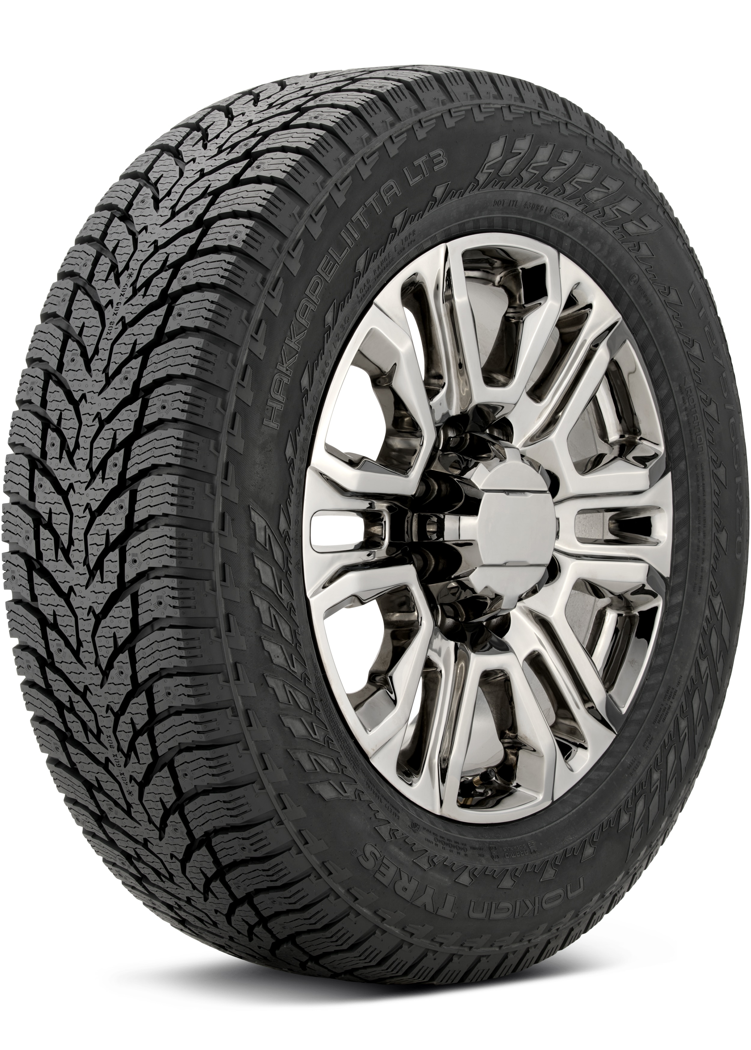 Nokian, Nokian Hakkapeliitta LT3 235/85R16 E 120/116Q Light Truck/SUV Studdable Snow Truck Tire T430947