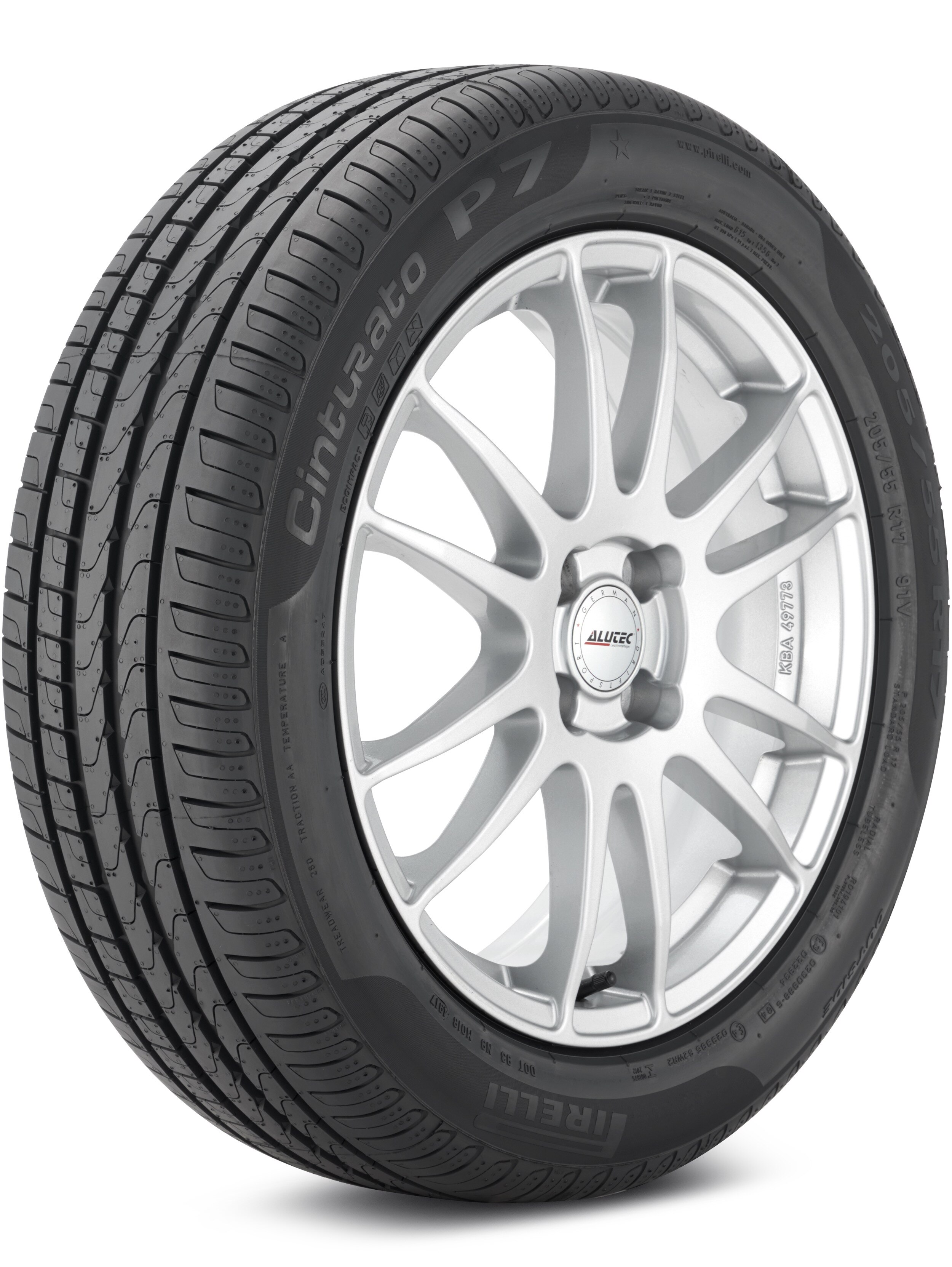 Pirelli Cinturato P7 (H- or V-Speed Rated) 97Y High Performance Summer Tire